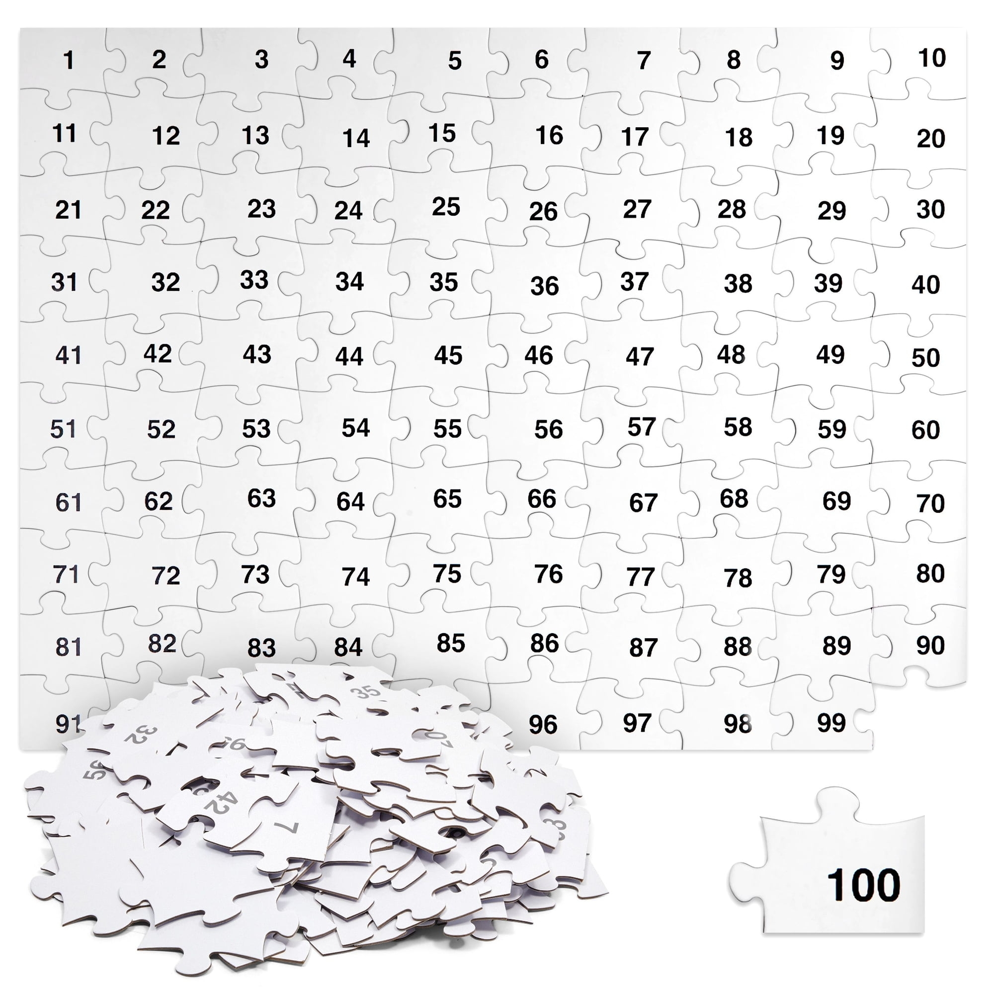 Blank Puzzle Pieces Worksheet