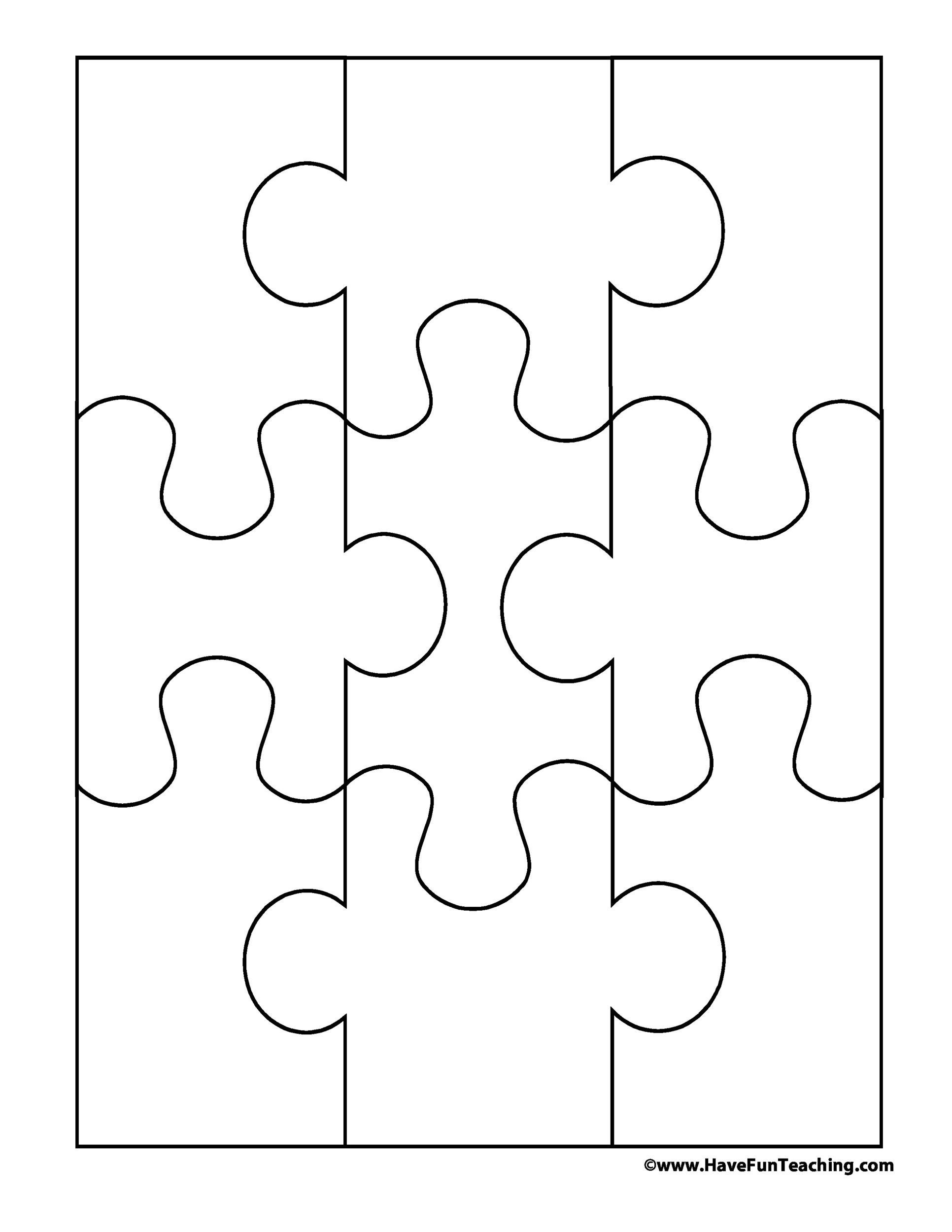 Jigsaw Puzzle Worksheets Printable