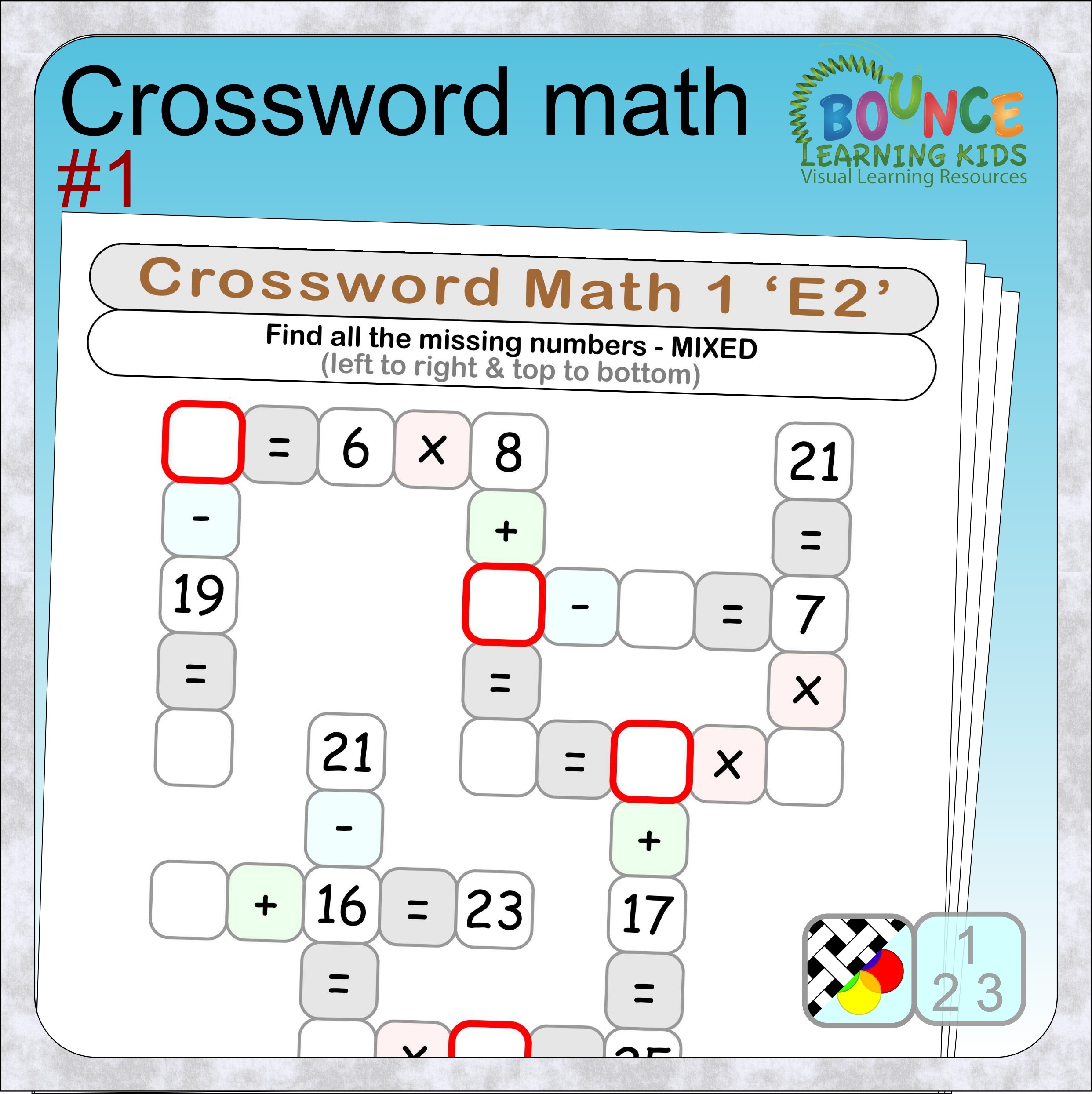 Fun Addition Worksheets Puzzle