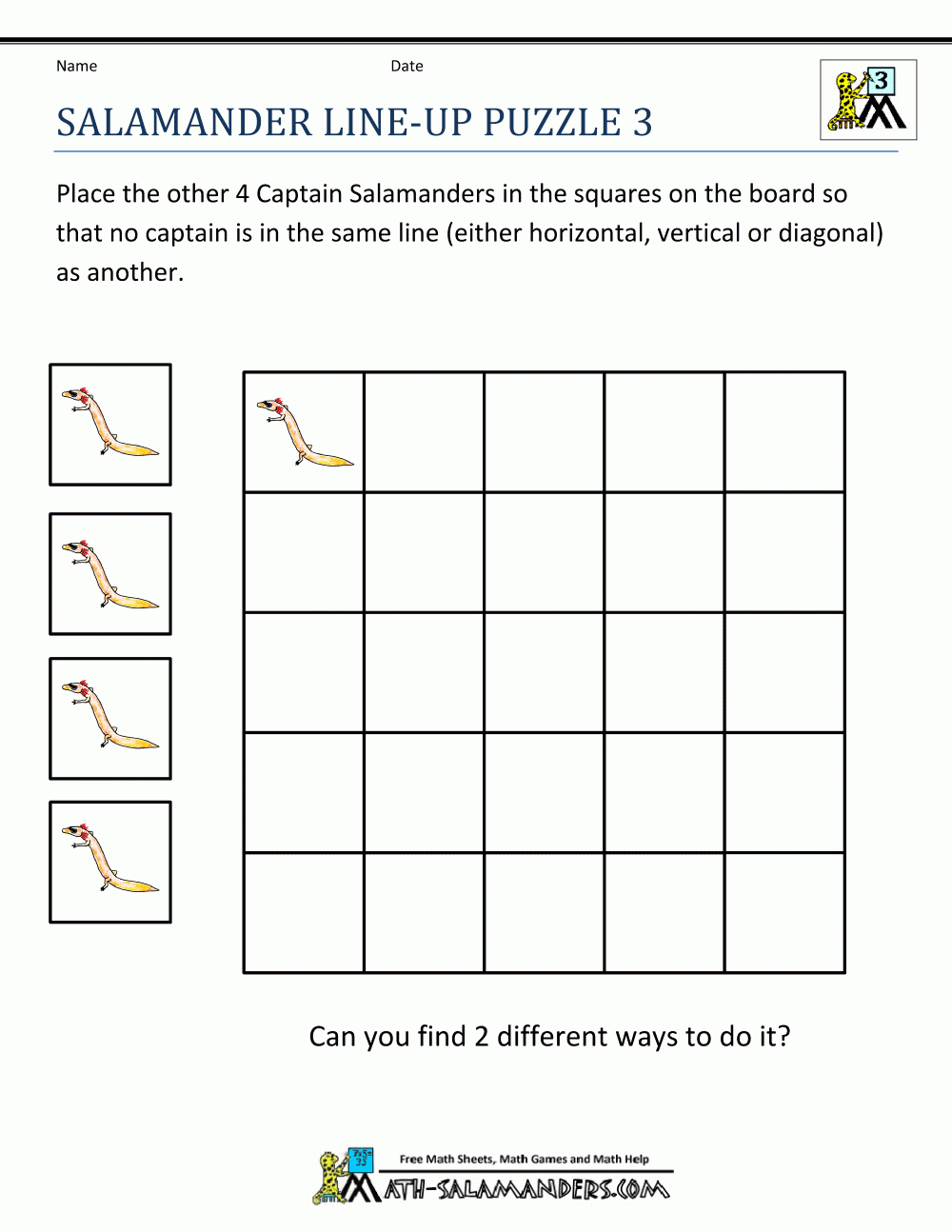3rd Grade Math Puzzles Worksheets Worksheets Library
