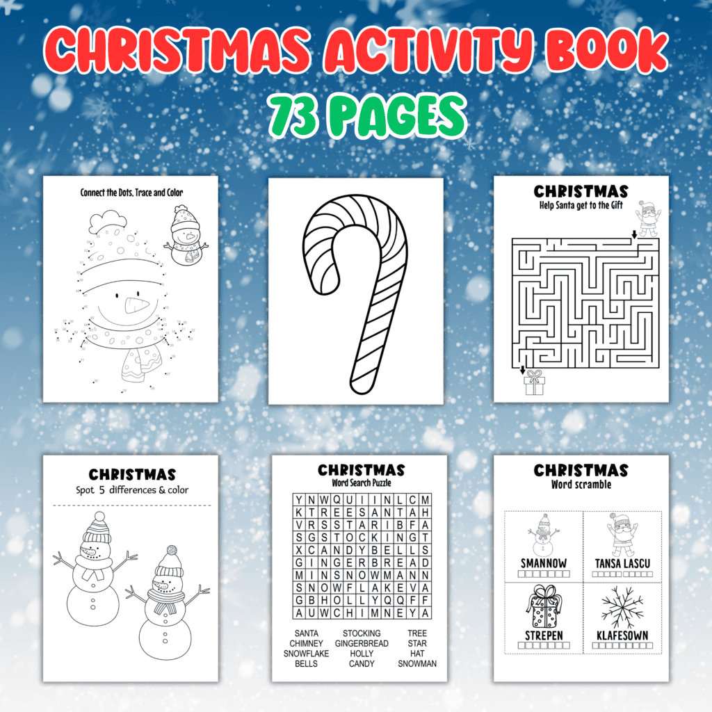 6 Fun Christmas Word Search Free Printables Cassie Smallwood