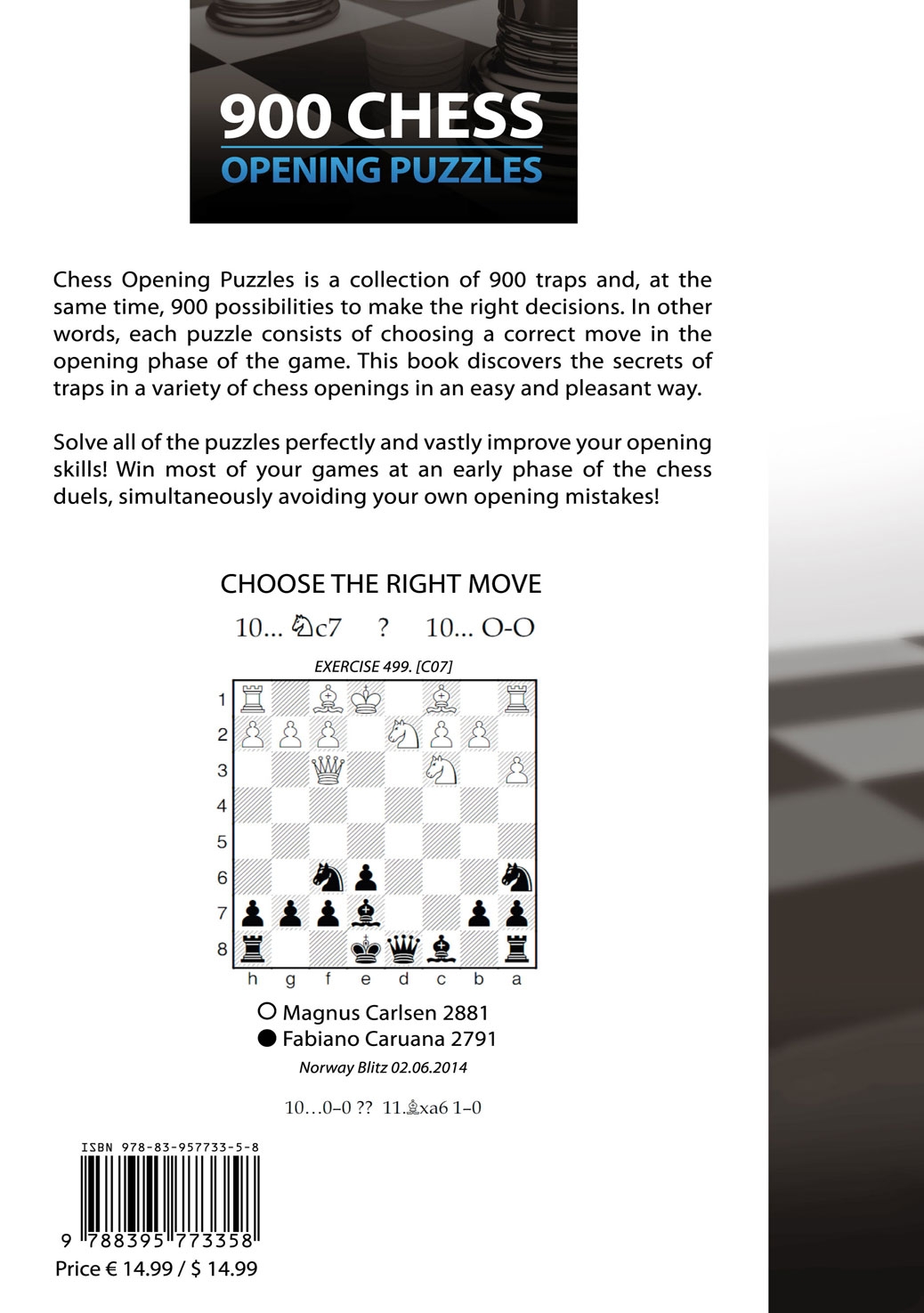 900 Chess Opening Puzzles By Martin Surman