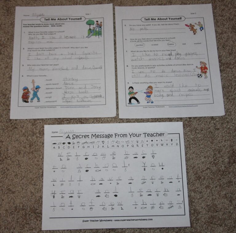 A Learning Journey TOS Review Super Teacher Worksheets