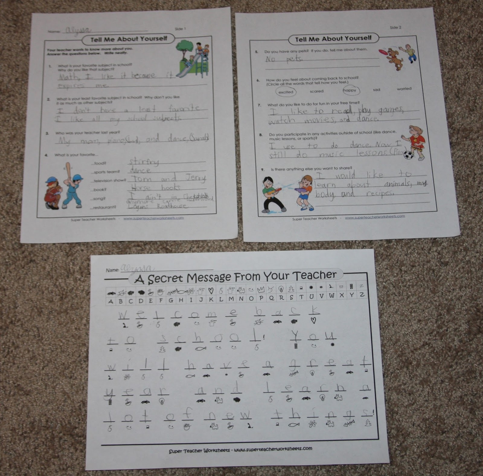 A Learning Journey TOS Review Super Teacher Worksheets