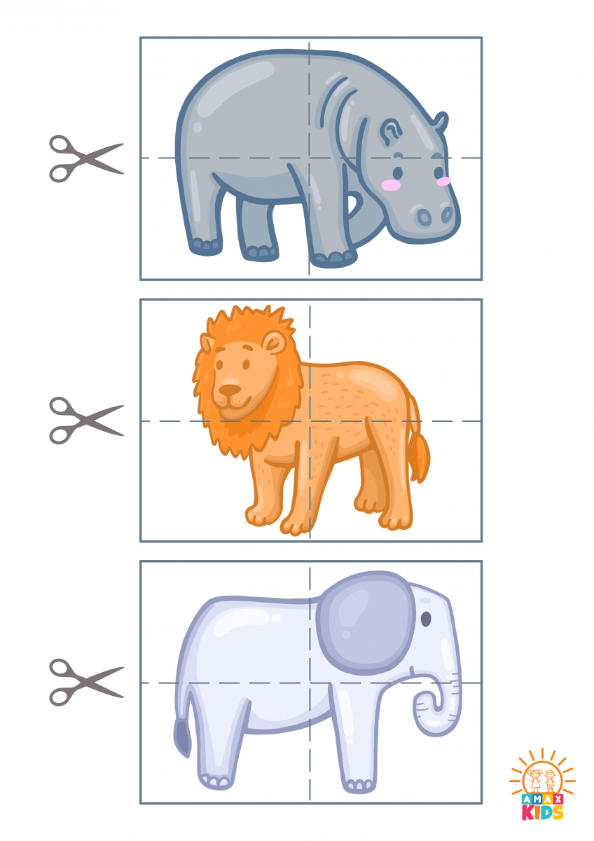 Animal Puzzles For Kids Amax Kids