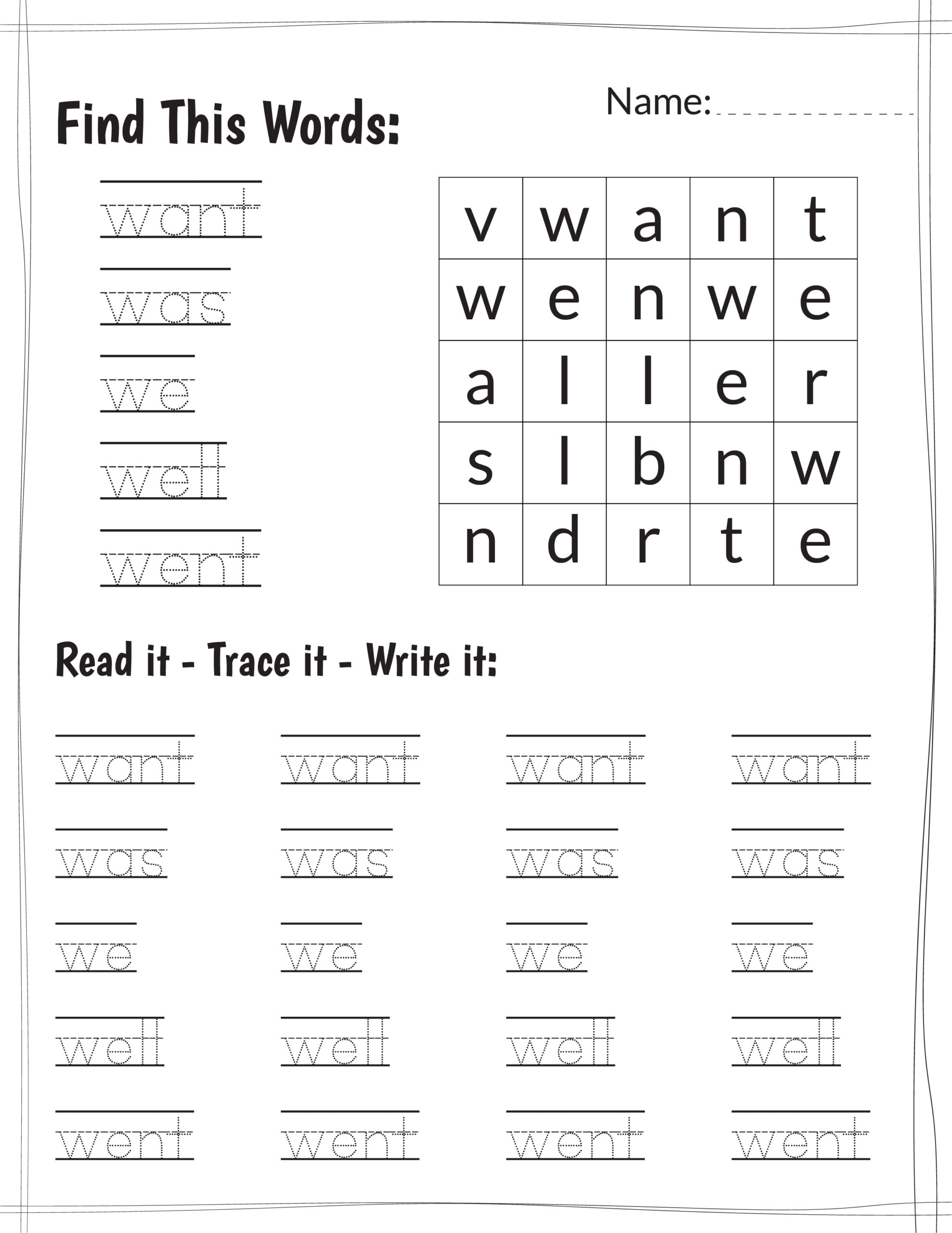 Boost Your Child s Reading Skills With Sight Words Puzzle Worksheets Made By Teachers
