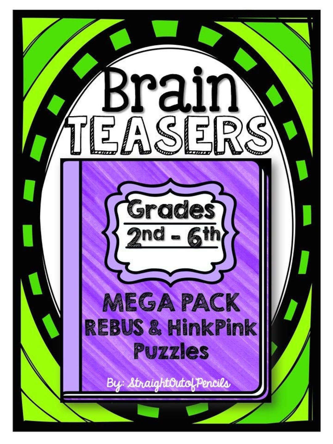 Brain Teaser MEGA PACK Word Puzzles 180 Puzzles Etsy