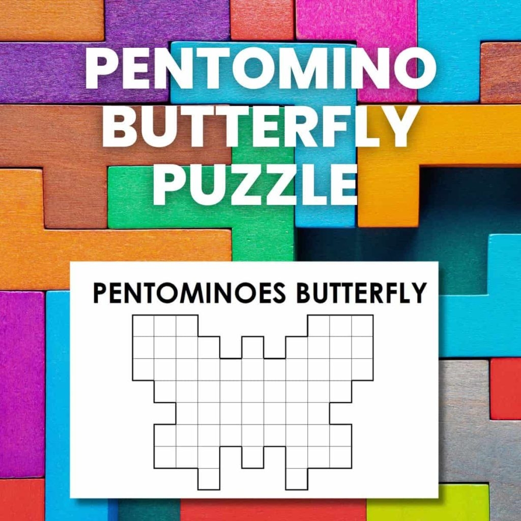Butterfly Pentominoes Puzzle Math U003d Love