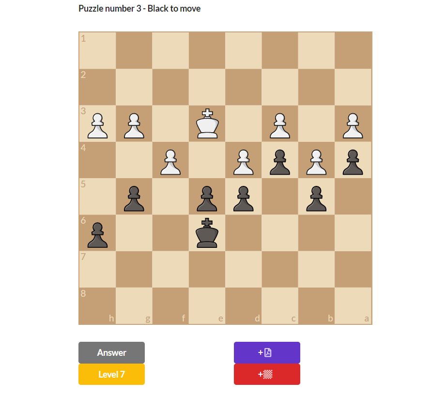 Beginner Chess Puzzles Printable Worksheets Pdf