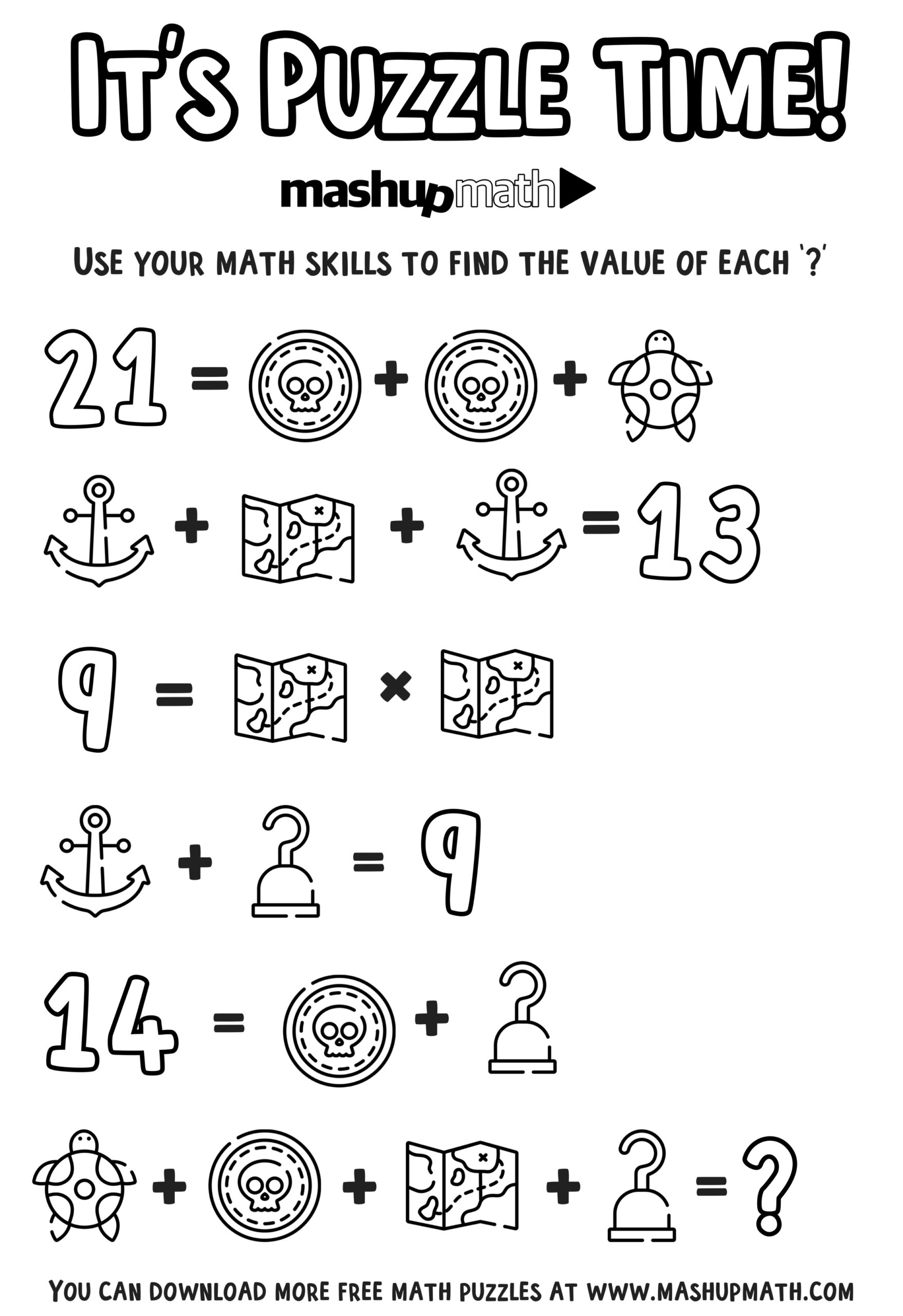 Coloring Blog Mashup Math