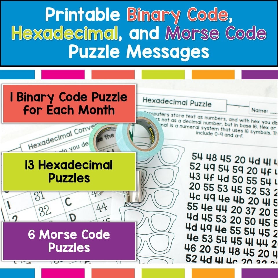 Crack The Code Puzzles For Technology Class 