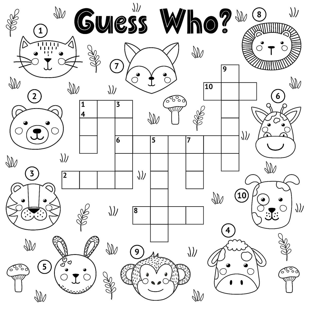 Crossword Puzzles For Kids Fun U0026 Free Printable Crossword Puzzle 