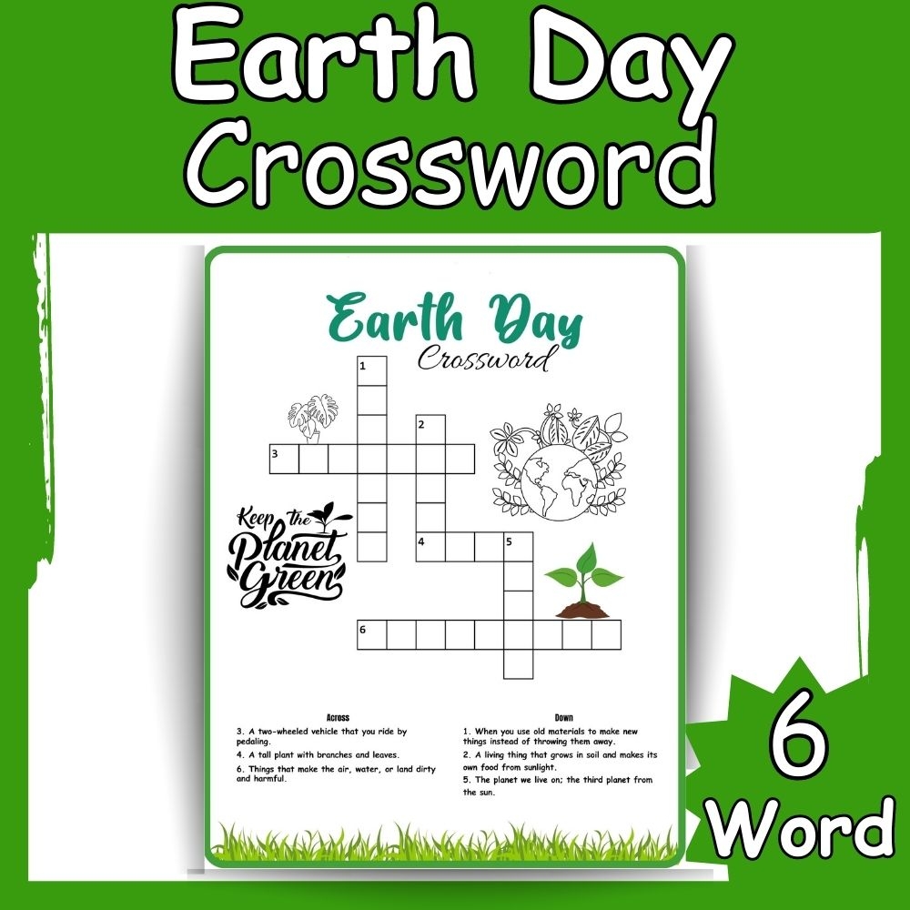 Earth Science Crossword Puzzle Worksheets