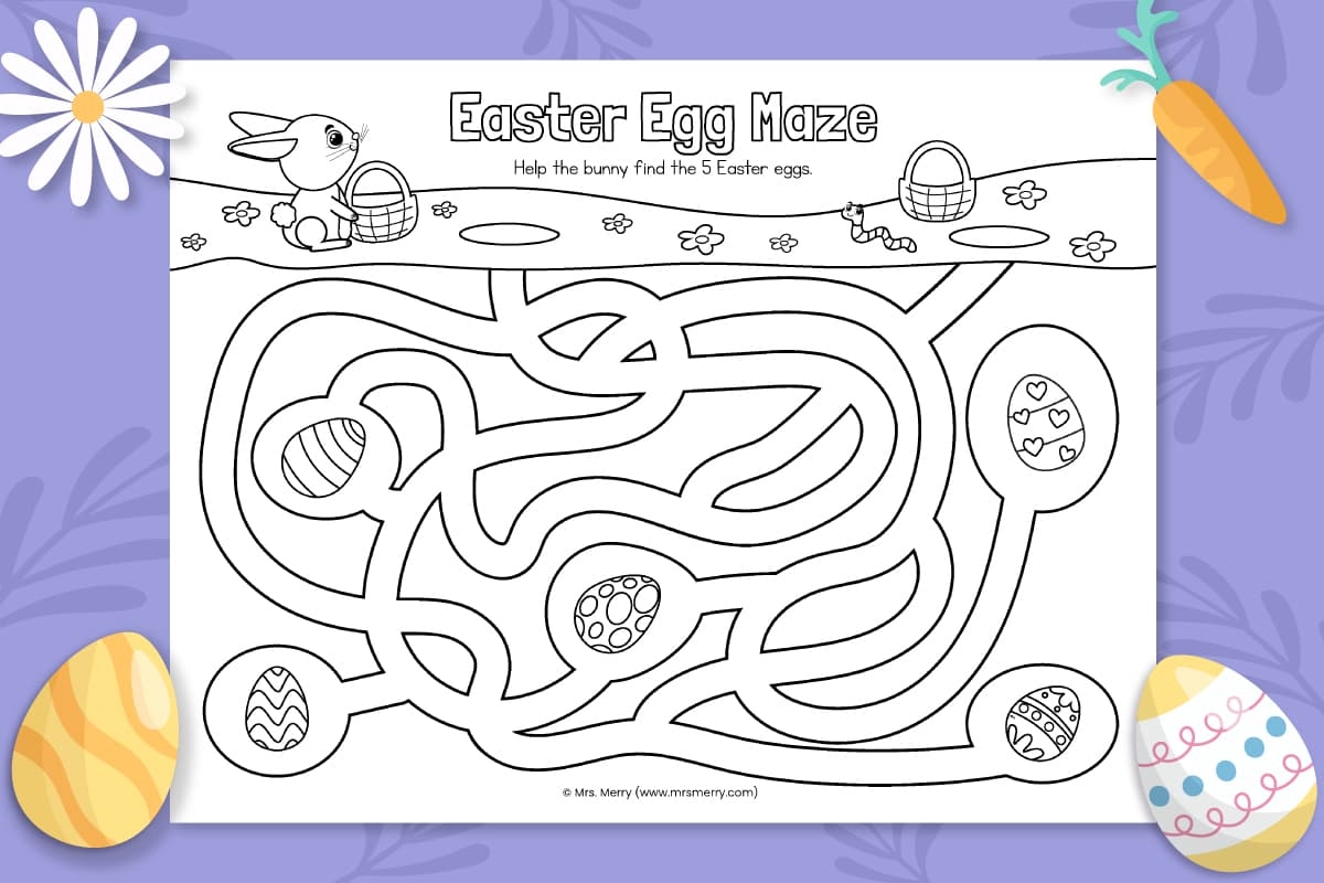Easter Puzzles Printable Worksheets