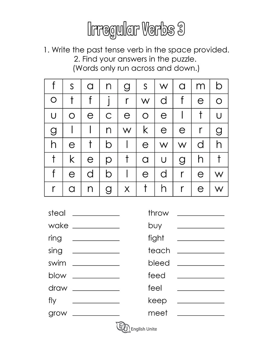 Adverb Puzzle Worksheet