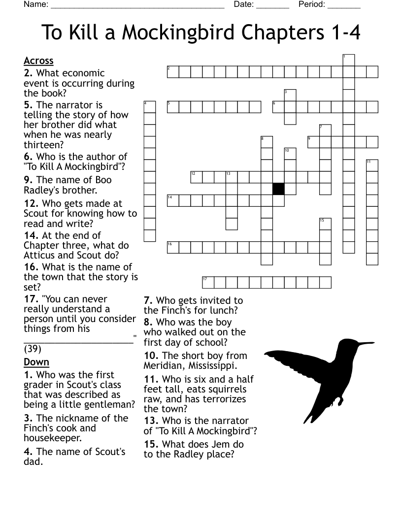 Ethan Frome Worksheets And Puzzles
