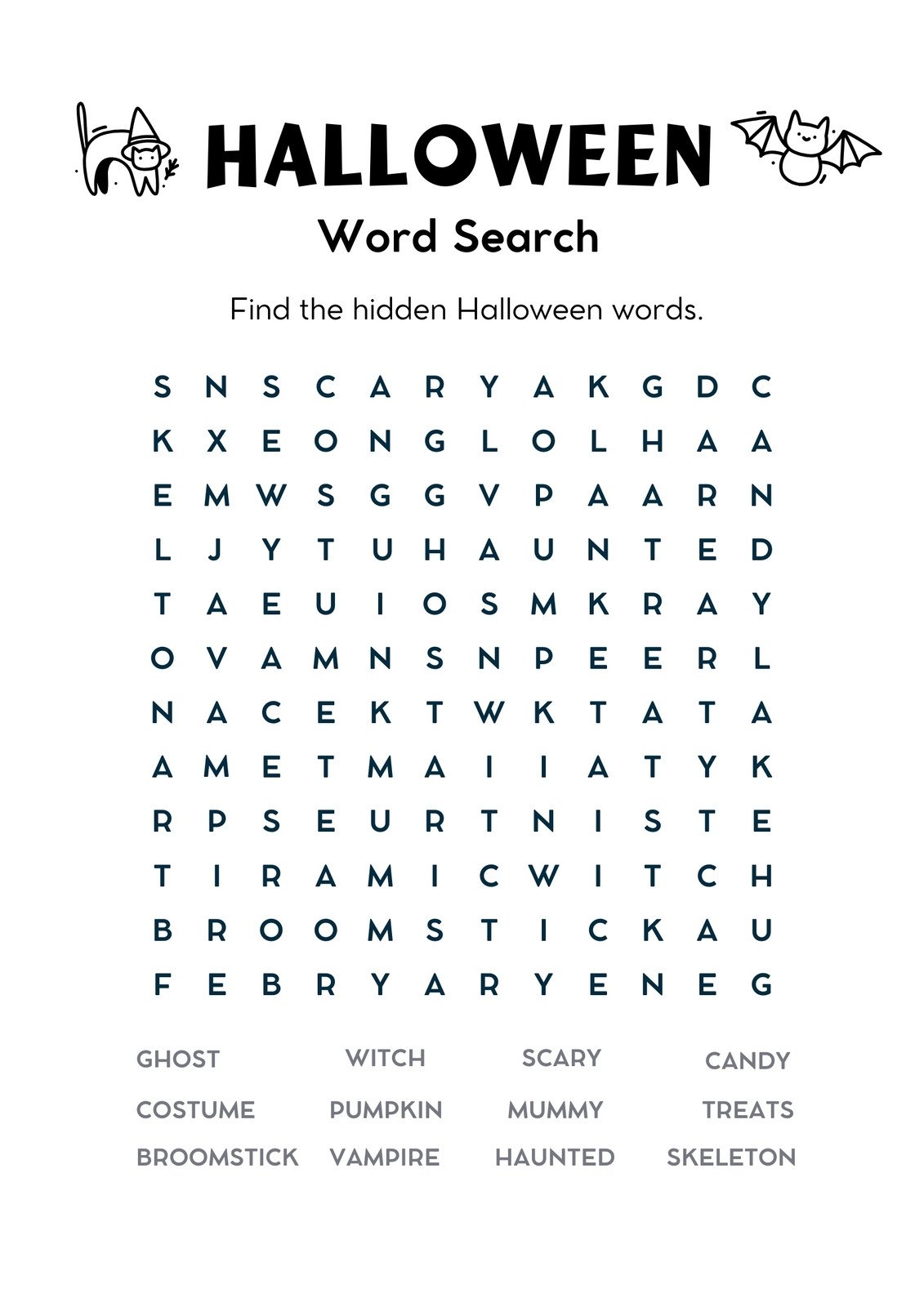 Fun Word Puzzle Worksheets