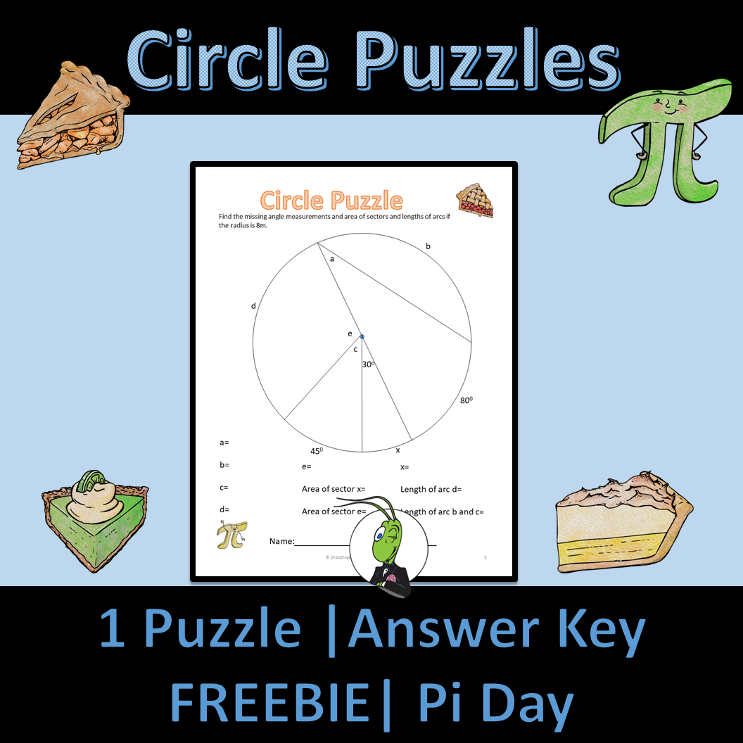 Free Circle Angles Properties Puzzle Geometry Central And 