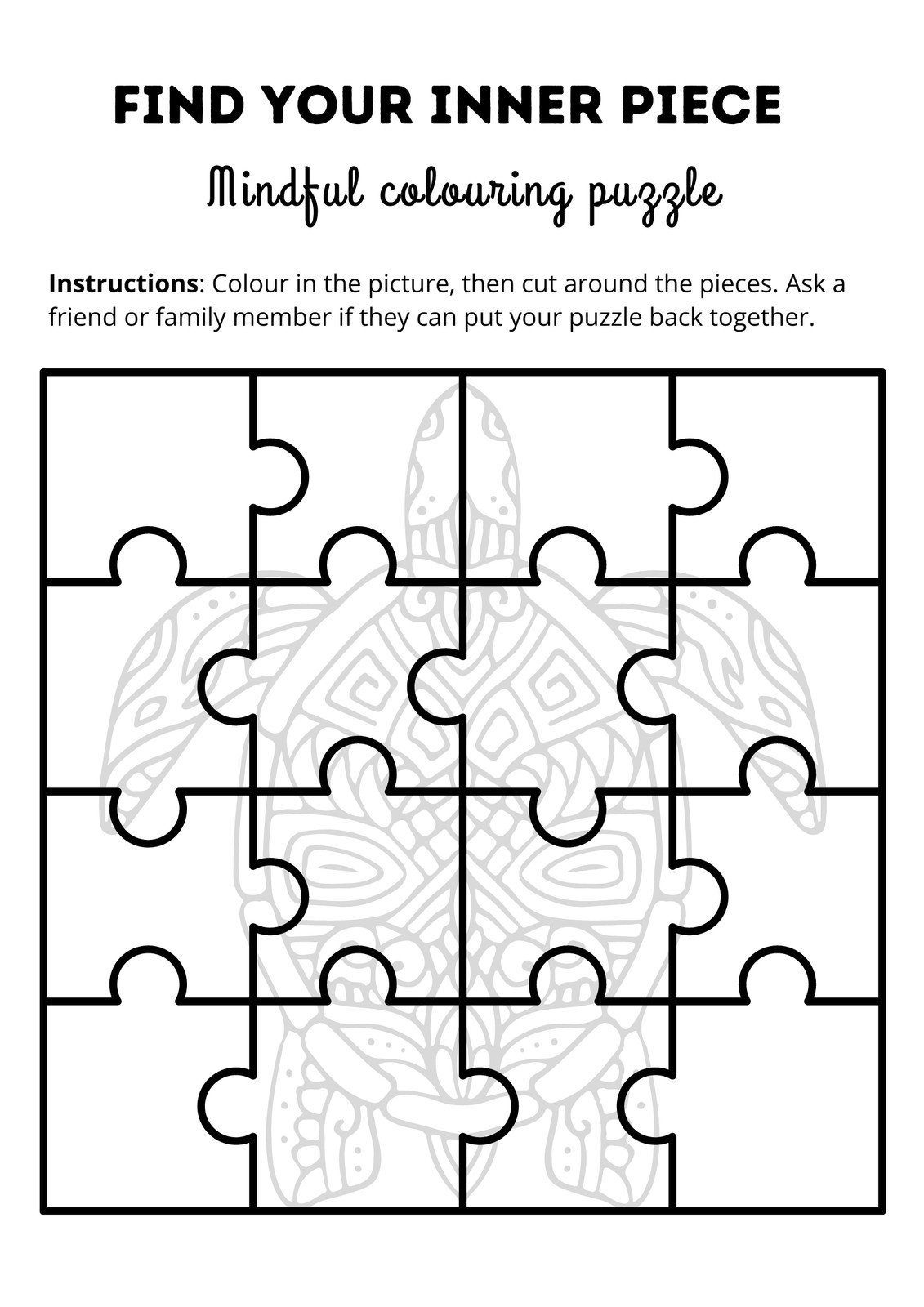 Free Editable Puzzle Templates Canva