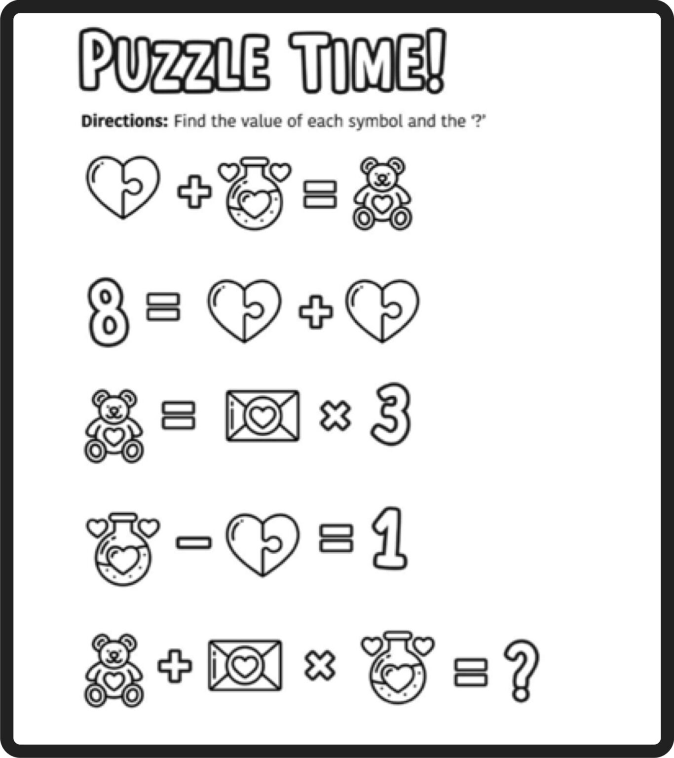 Grade 5 Math Puzzle Worksheets - Puzzle Worksheets Printable