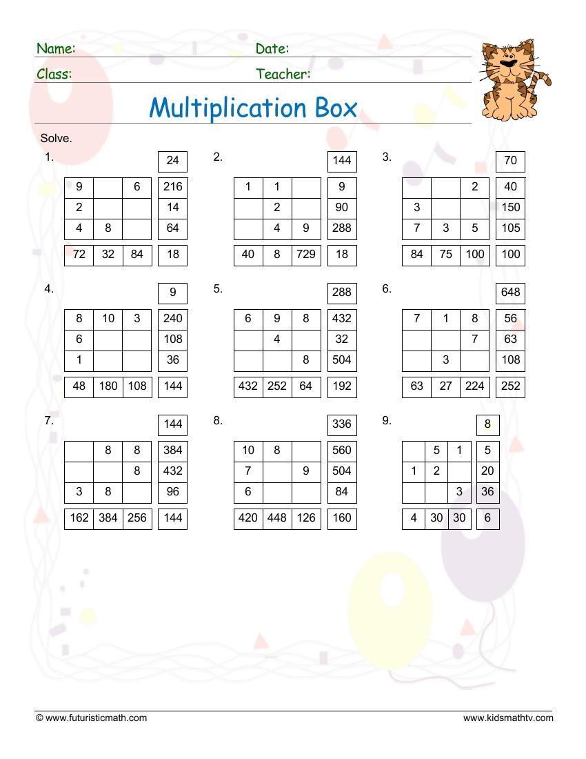 Free Math Puzzles Worksheets Pdf Printable Math Champions