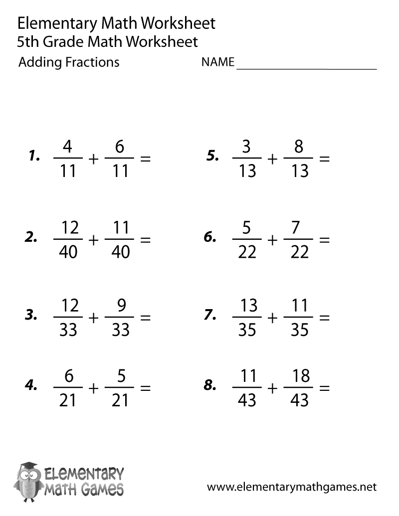 Free Printable Fractions Worksheets Puzzles