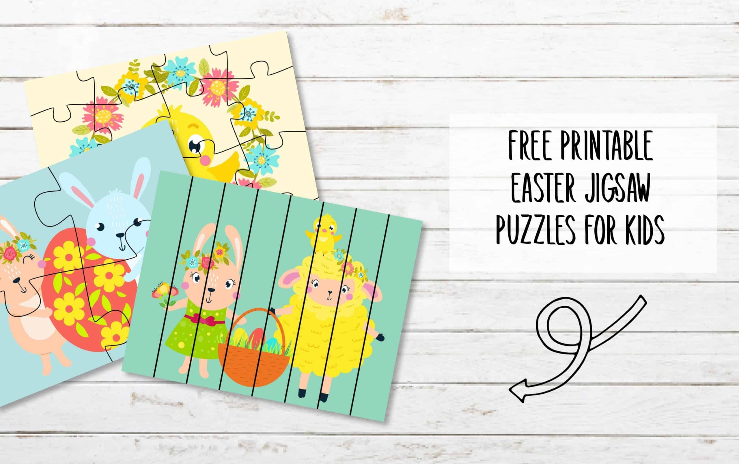 FREE Printable Easter Jigsaw Puzzles For Kids My Printable Home