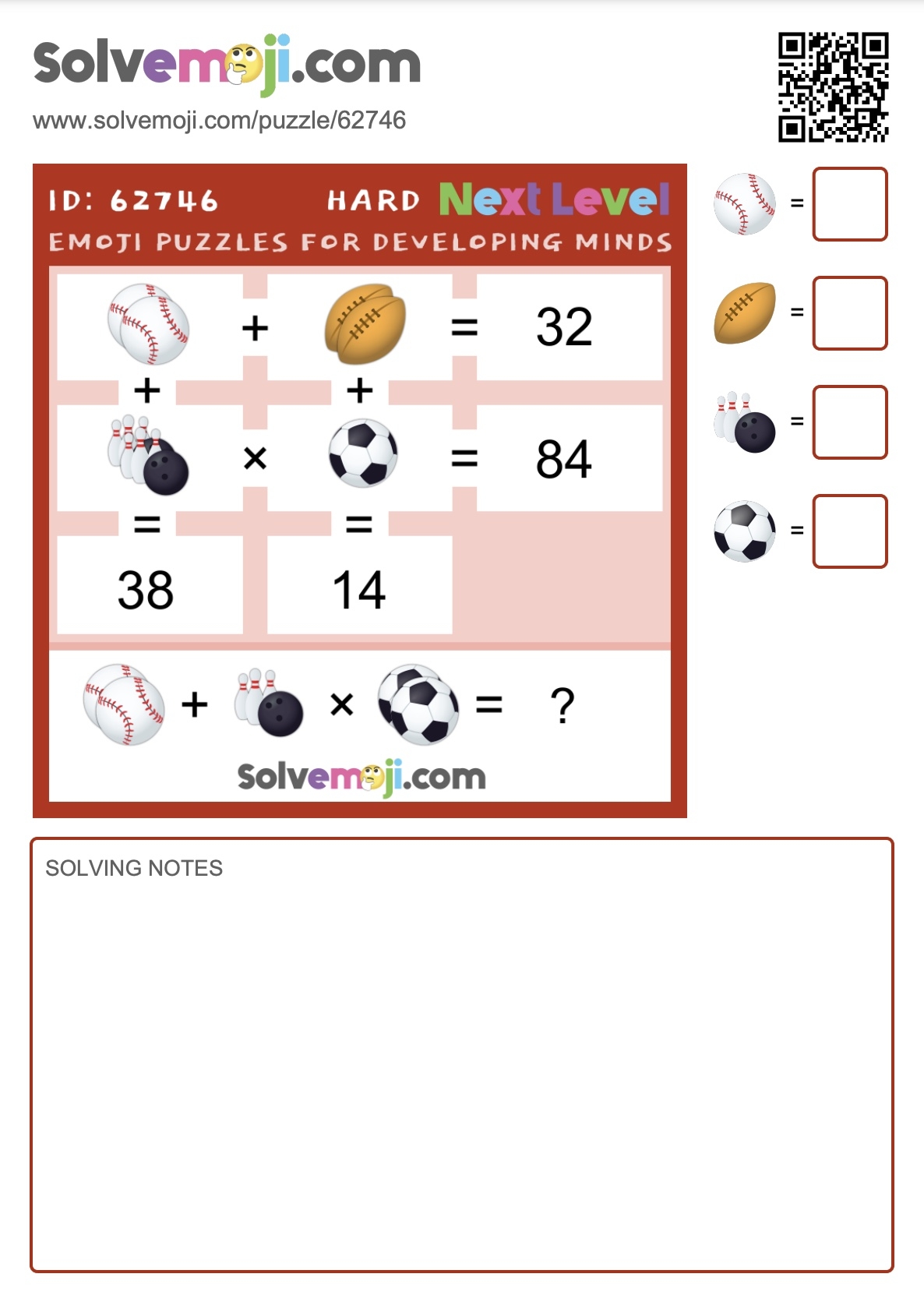 Free Printable Emoji Math PDF Worksheets Solvemoji