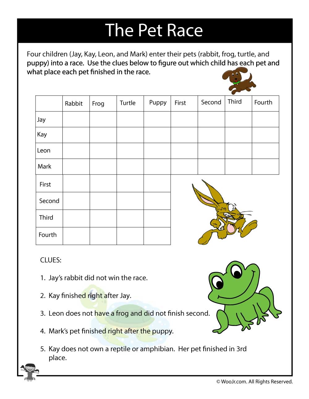 Free Printable Logic Puzzles For Students Download Free Printable Logic Puzzles For Students Png Images Free Worksheets On Clipart Library