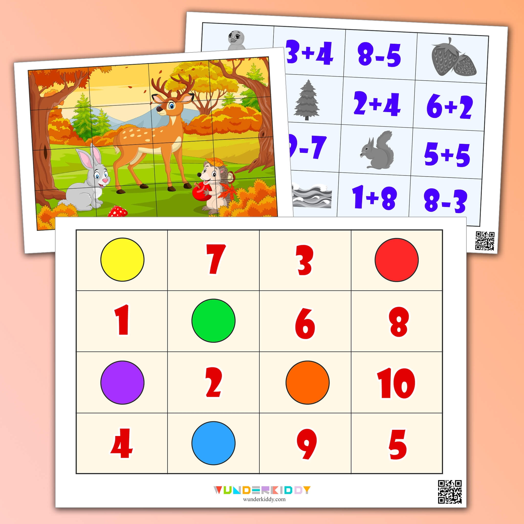 Math Games And Puzzles Worksheets