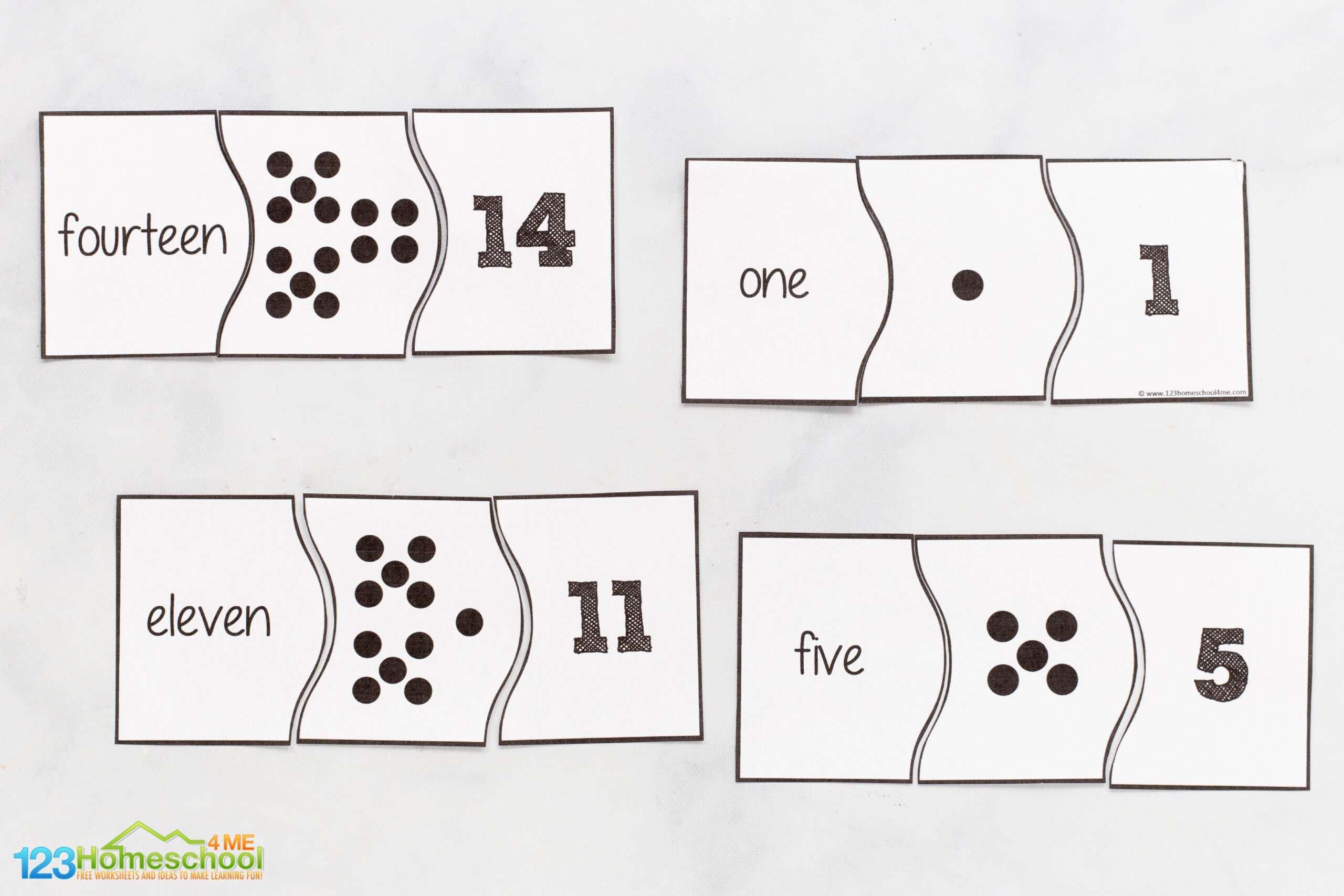 Free Printable Number Puzzles For Kindergarten