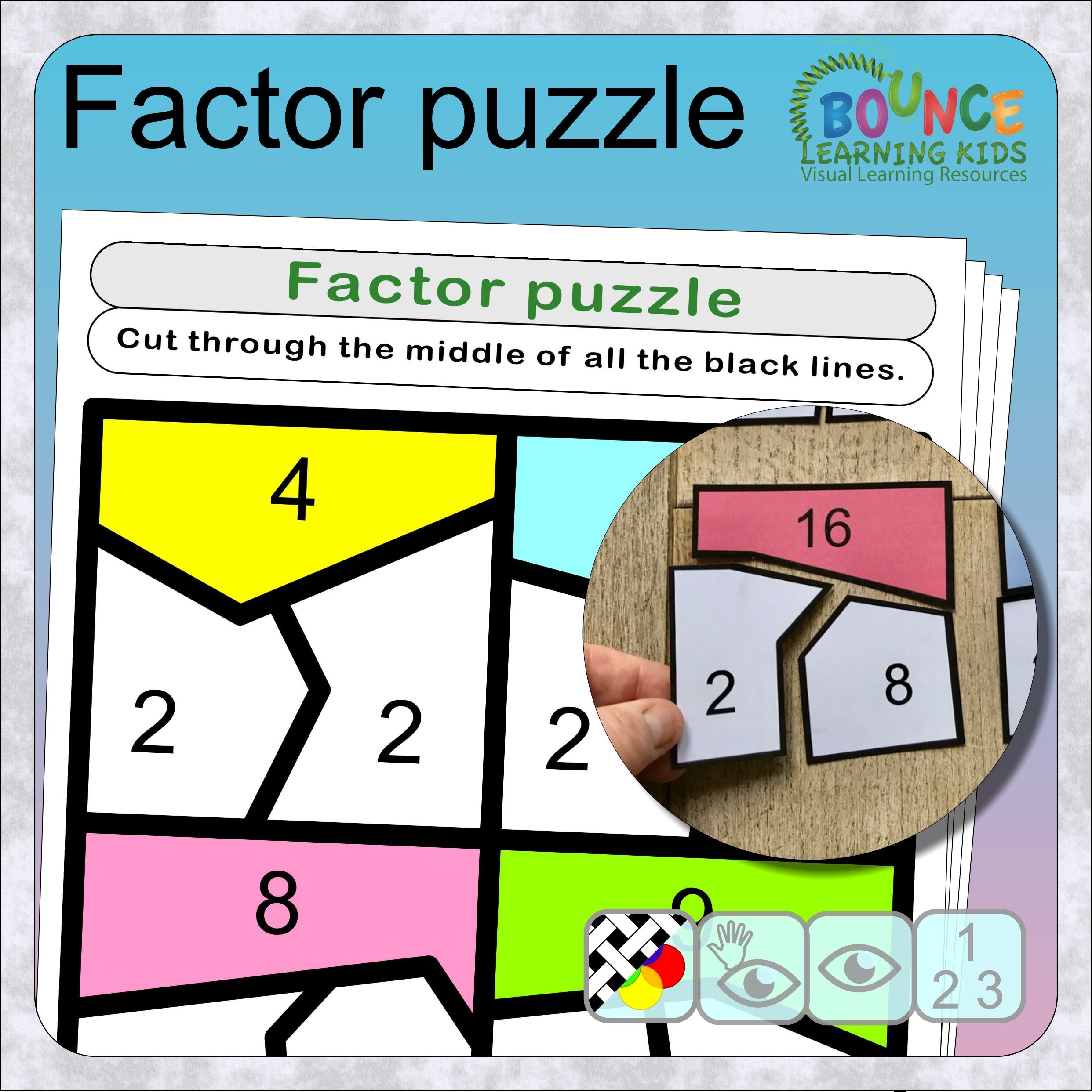 Fun Factor Puzzle Worksheets With 140 Puzzles To Solve