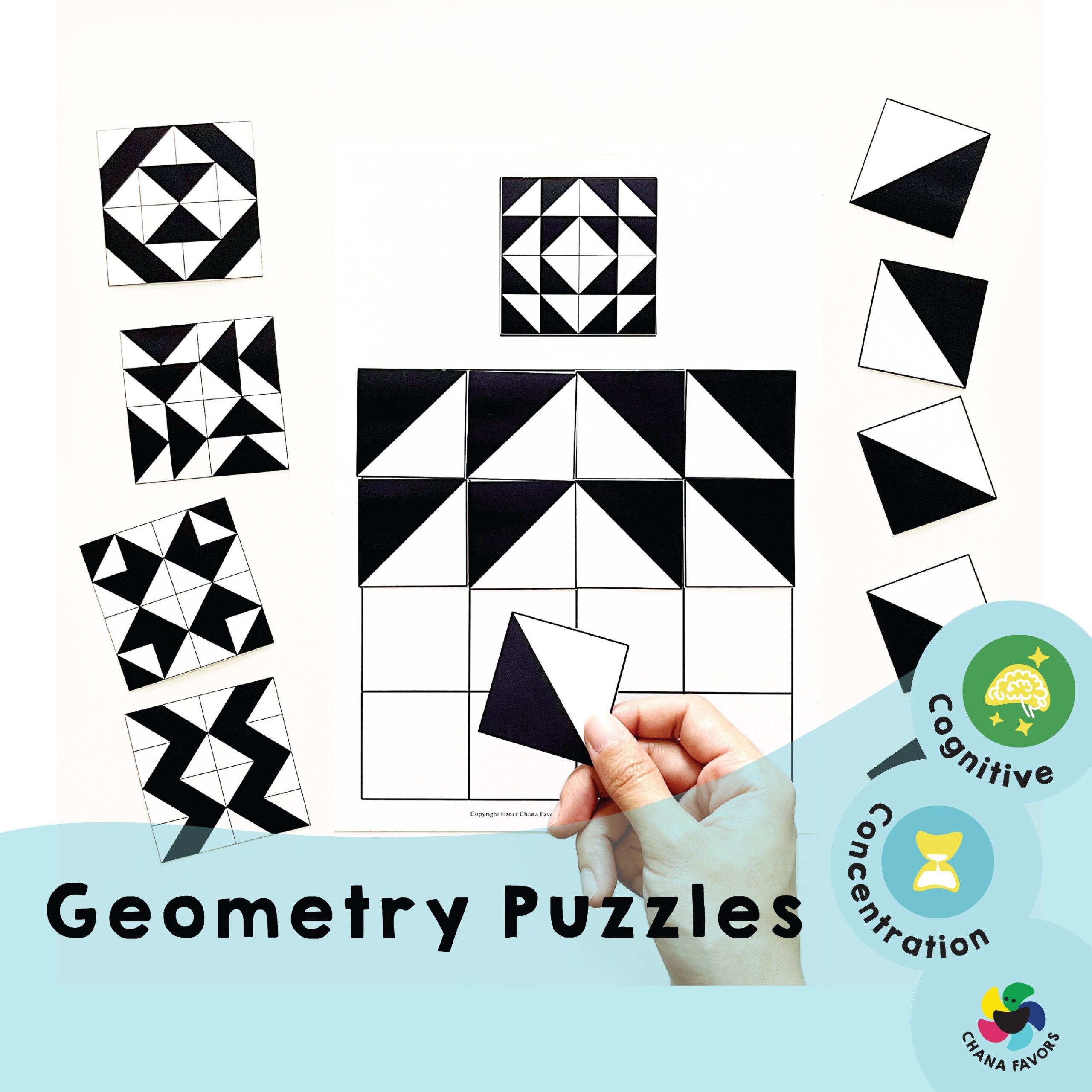 Geometry Puzzles Printable PDF Download Only Puzzle Games To 