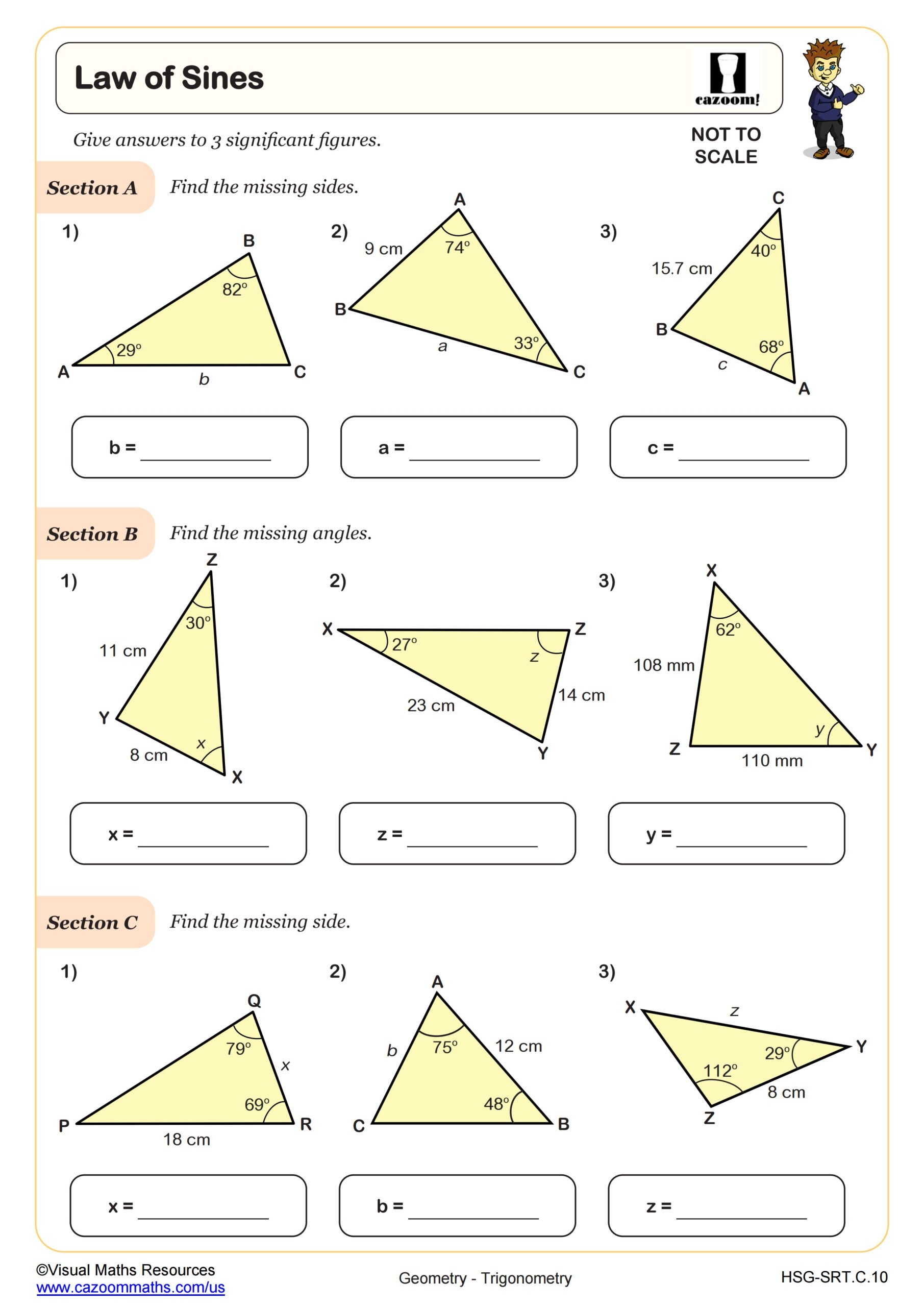 Geometry Puzzle Worksheets High School