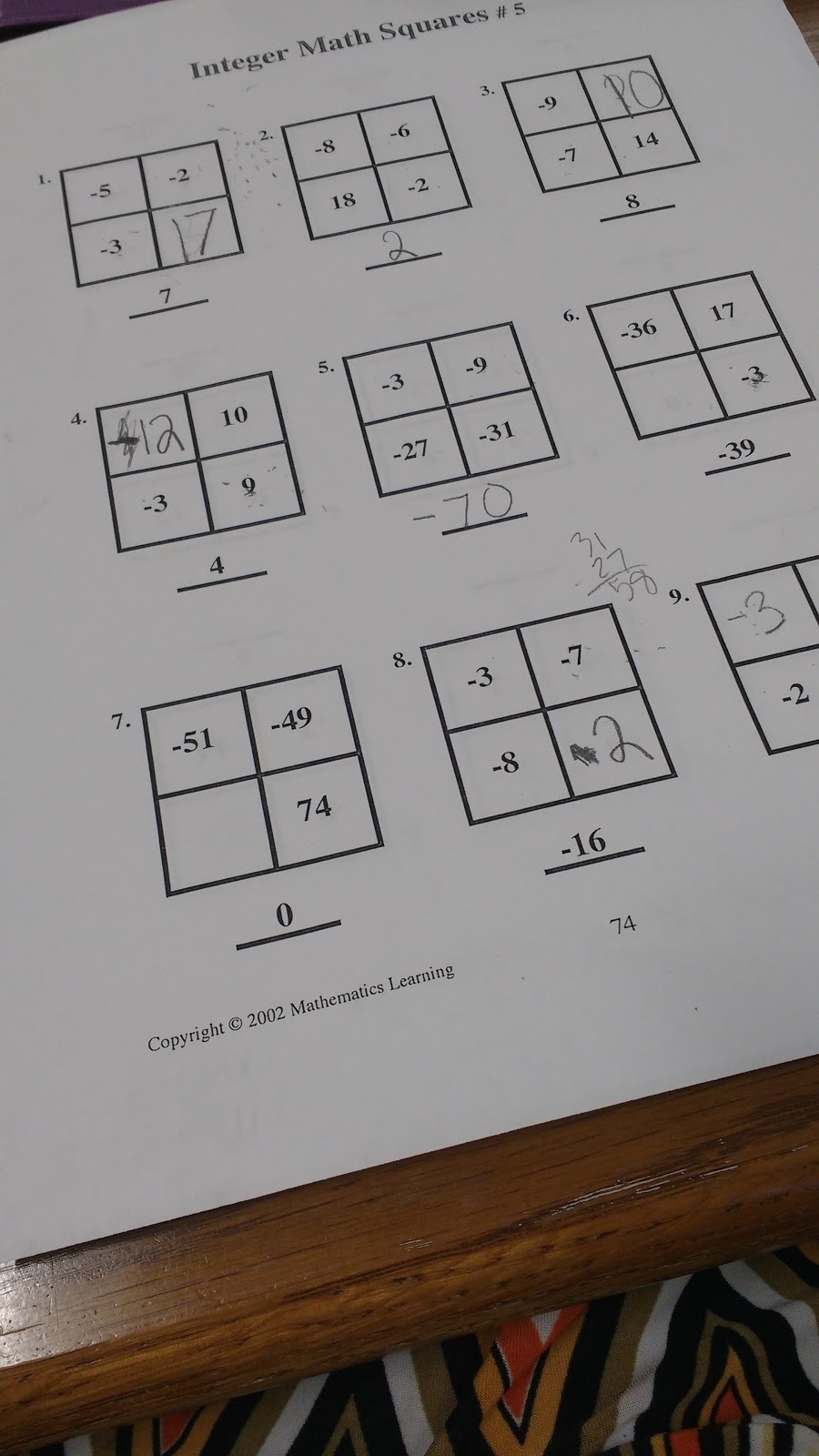 Integer Squares Math Puzzles Math U003d Love