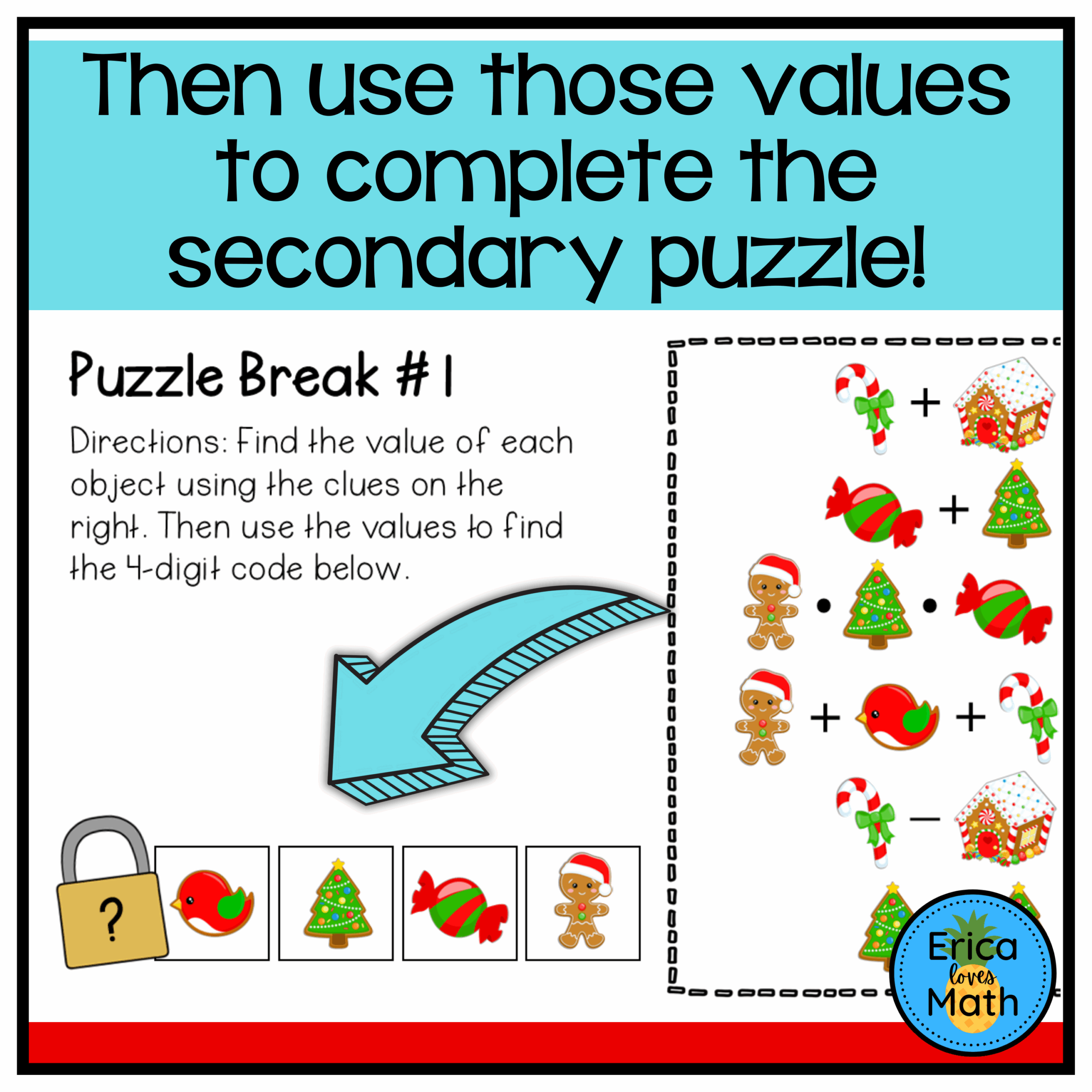 Math Logic Puzzle Worksheets