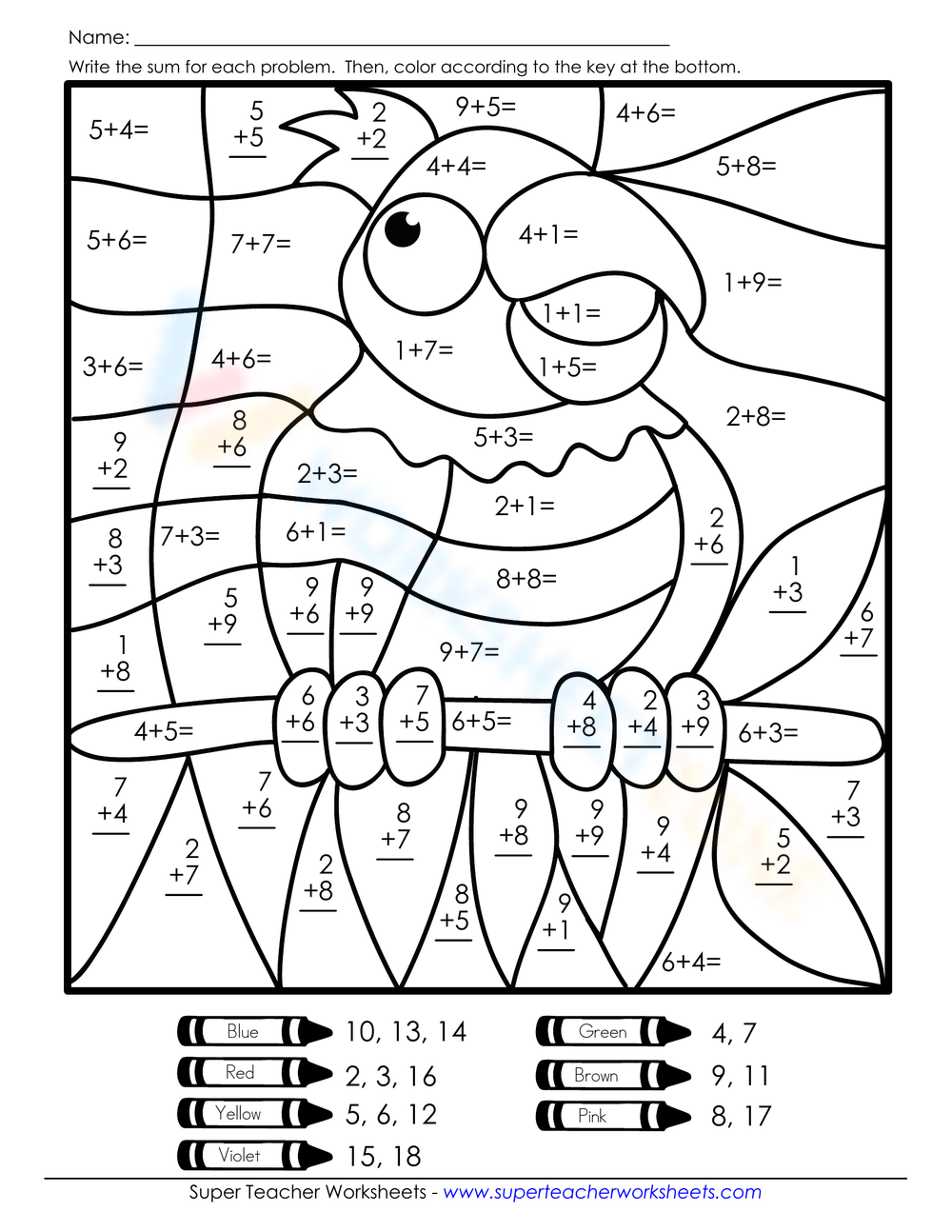 Mystery Picture Worksheets 2025