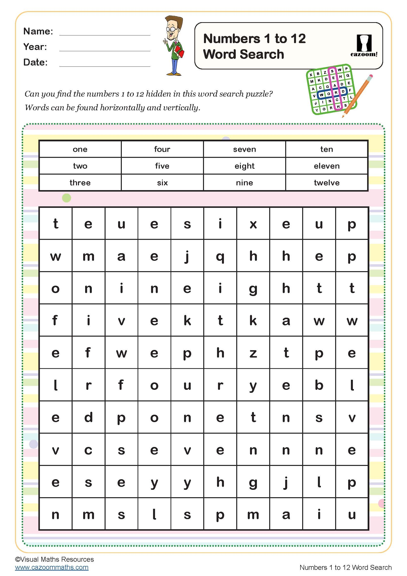 Number Puzzles Ks2 Worksheets