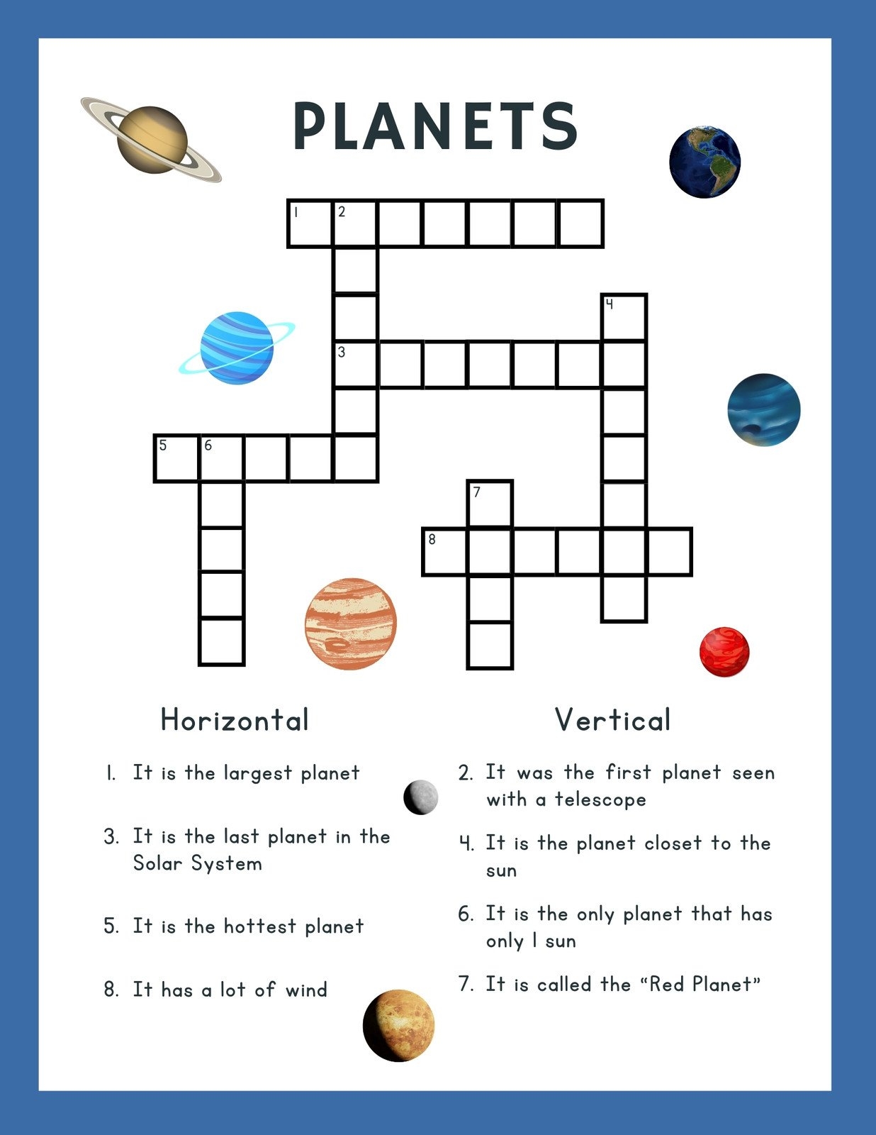 Page 3 Free And Customizable Crossword Puzzle Templates Canva