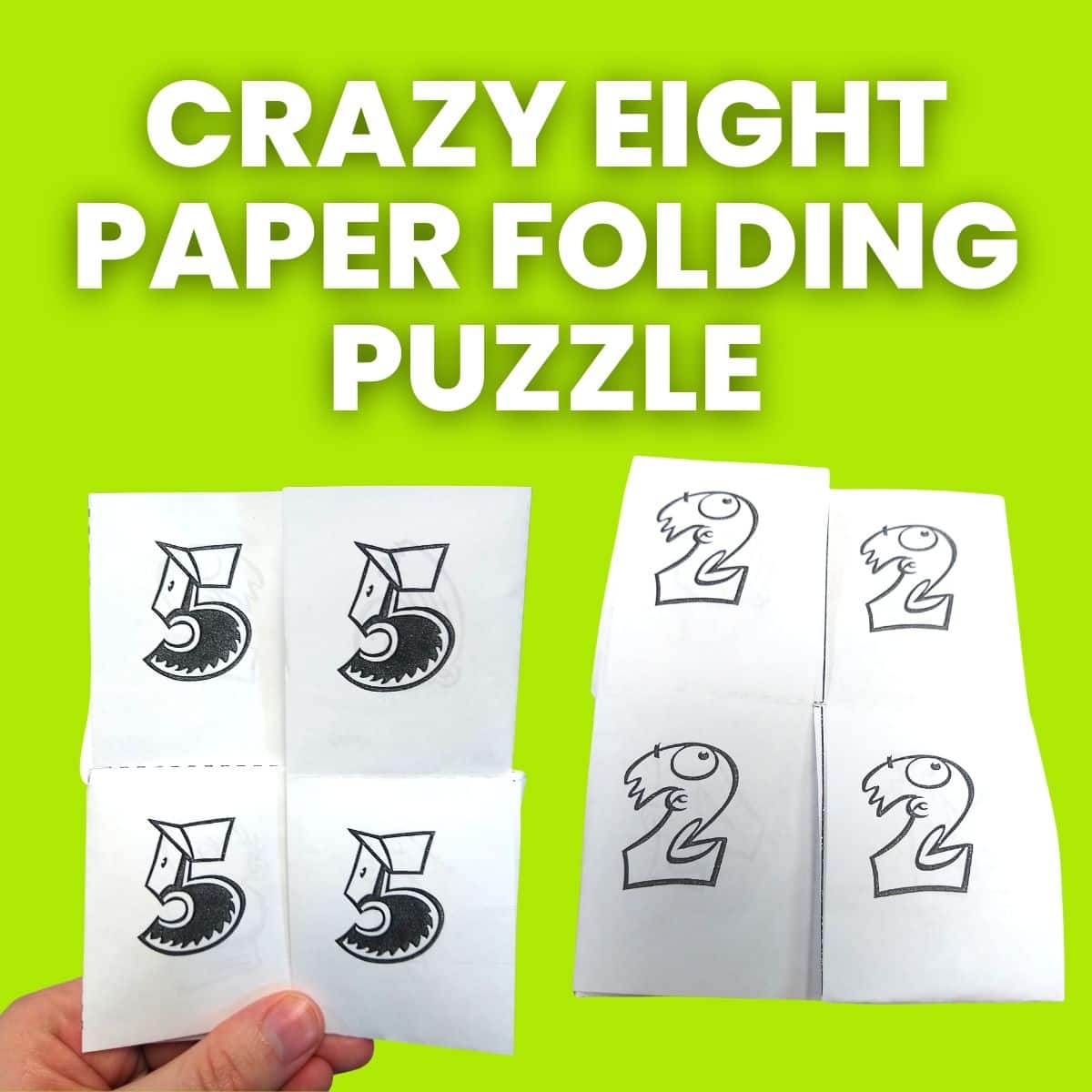 Paper Folding Puzzles Math U003d Love
