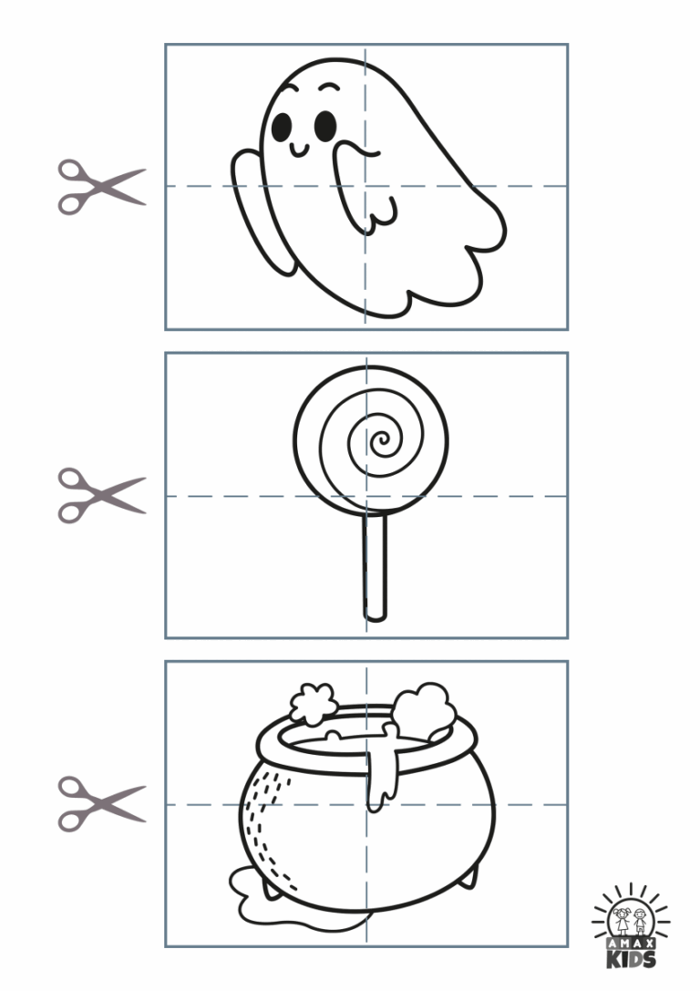 Printable Halloween Puzzles For Kids Amax Kids