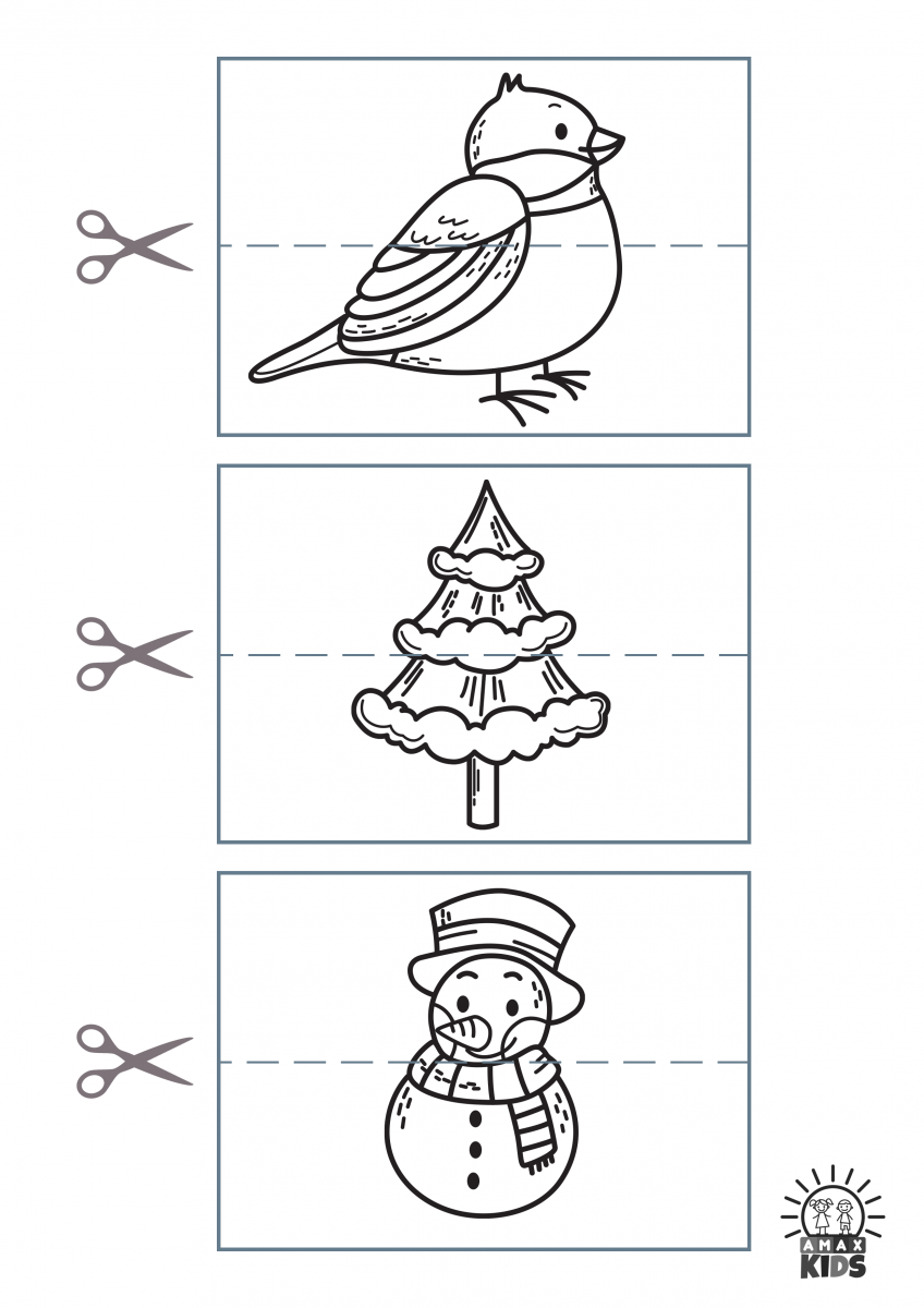 Art Worksheets For Kids Puzzles