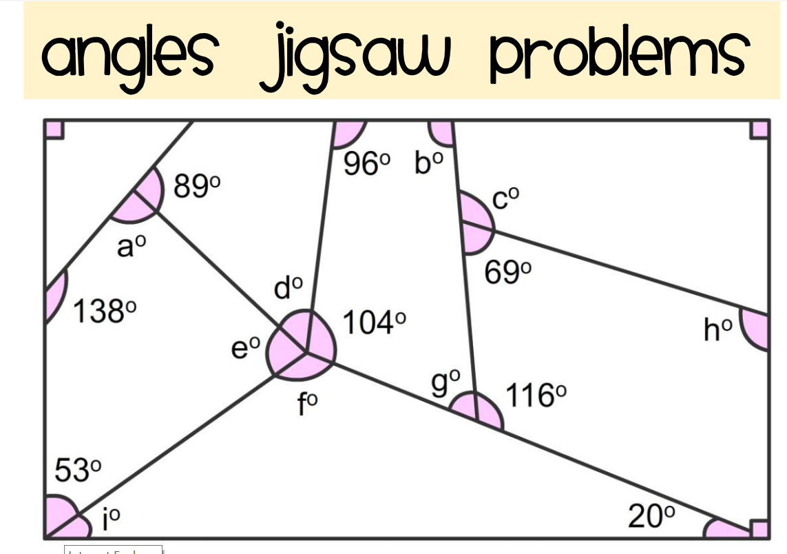 Projects Making An Angles Jigsaw