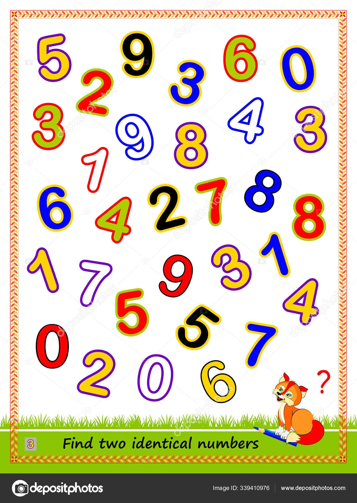 Puzzle Number Ailing Two