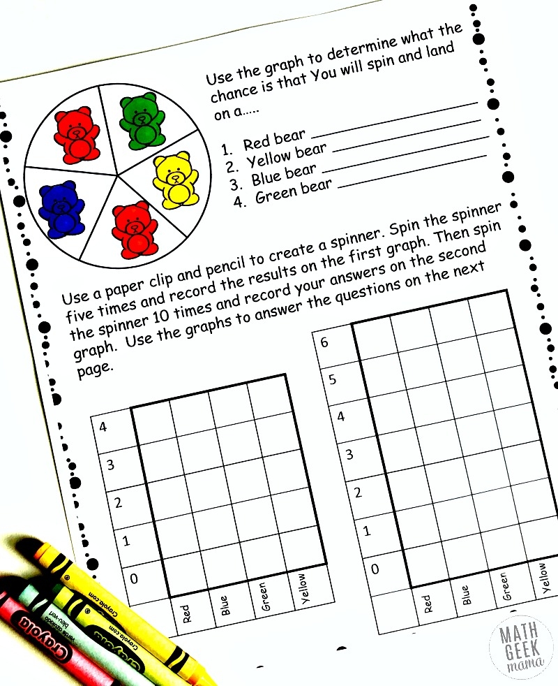 Simple Coloring Probability Worksheets For Grades 4 6 FREE Worksheets Library