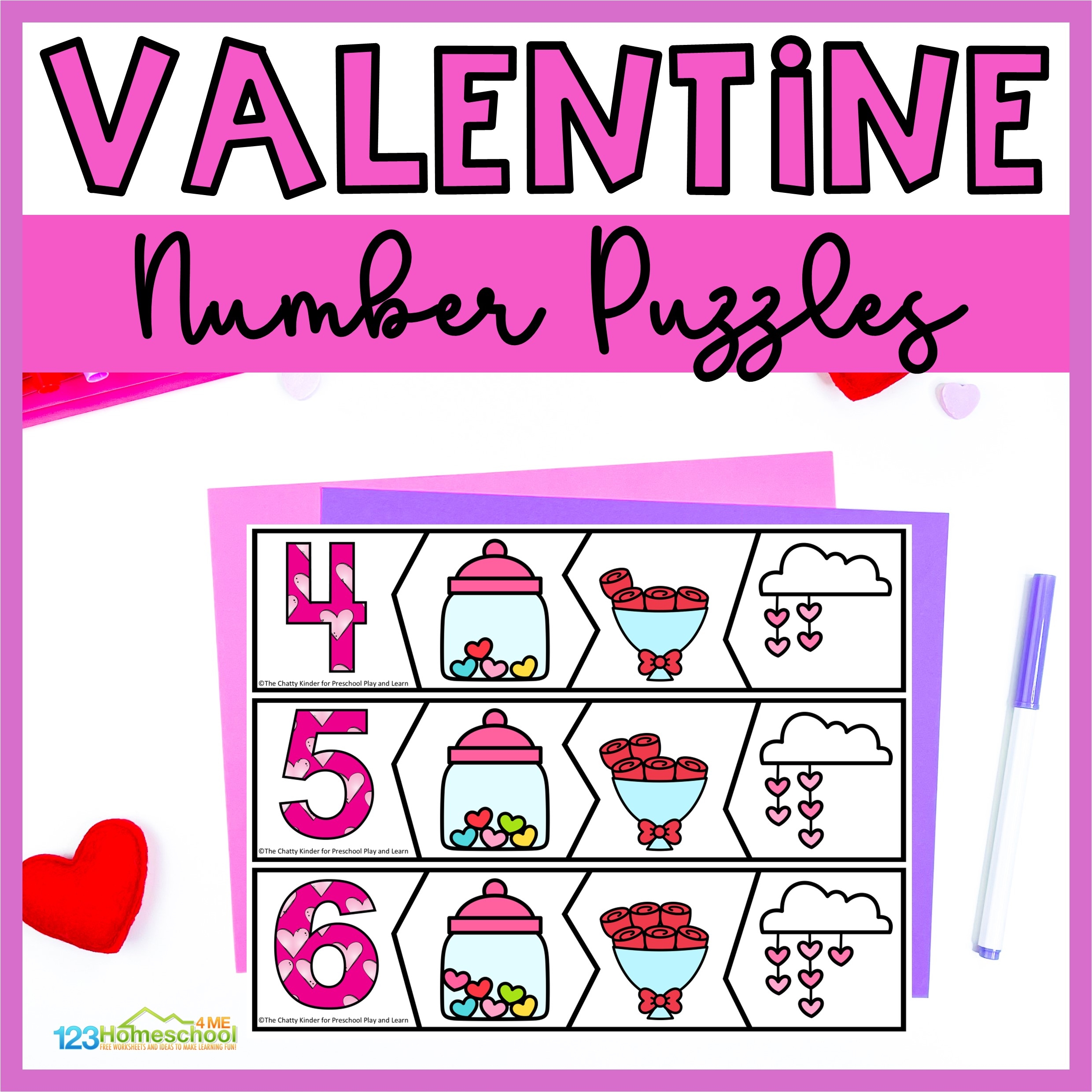 Free Valentine Day Worksheets And Puzzles