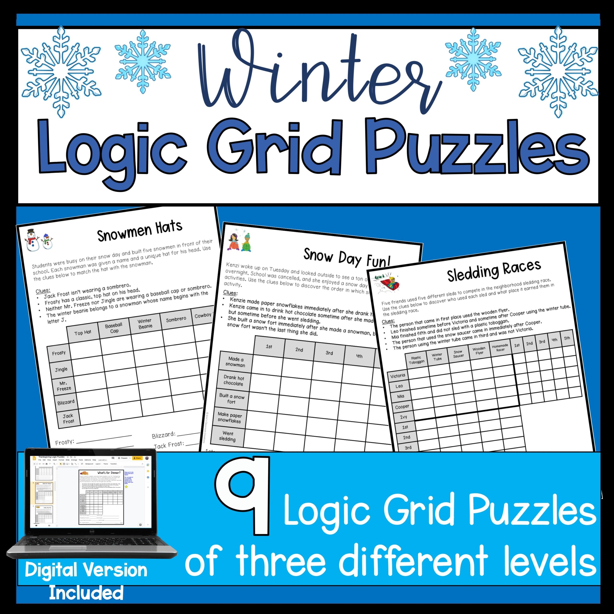 Logic Puzzle Worksheets High School