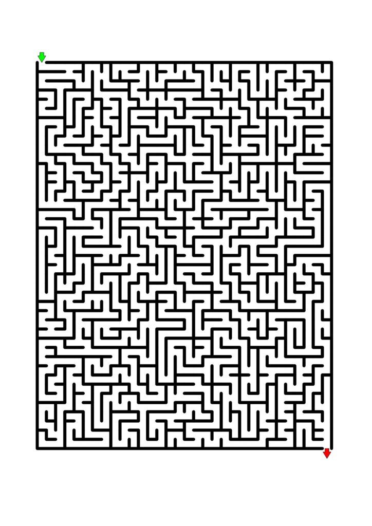 100 Challenging Mazes for Kids up to 9 Years Old, Printable … 100 Challenging Mazes for Kids up to 9 Years Old, Printable ...