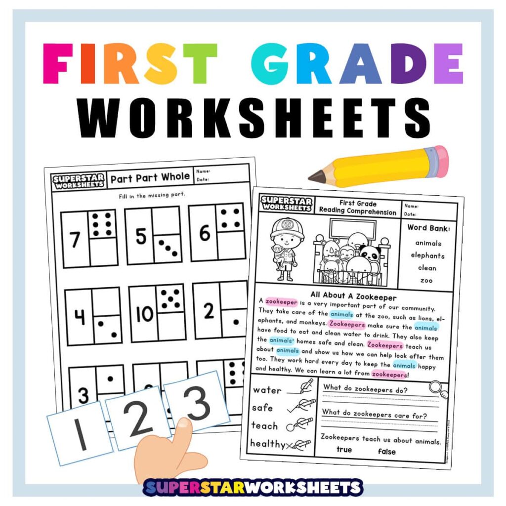 1st Free Graders Worksheets 1st Free Graders Worksheets