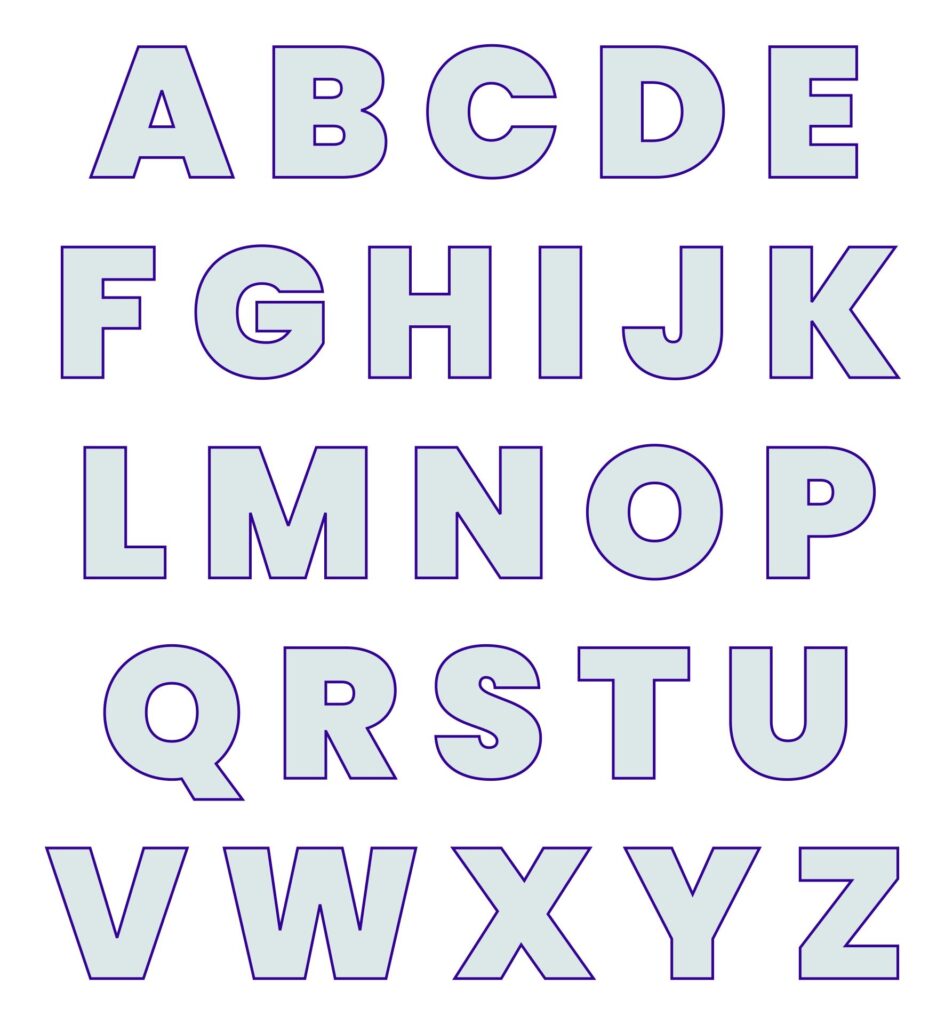 Alphabet Letter Templates Free Printable – Download Free Printable … Alphabet Letter Templates Free Printable - Download Free Printable ...